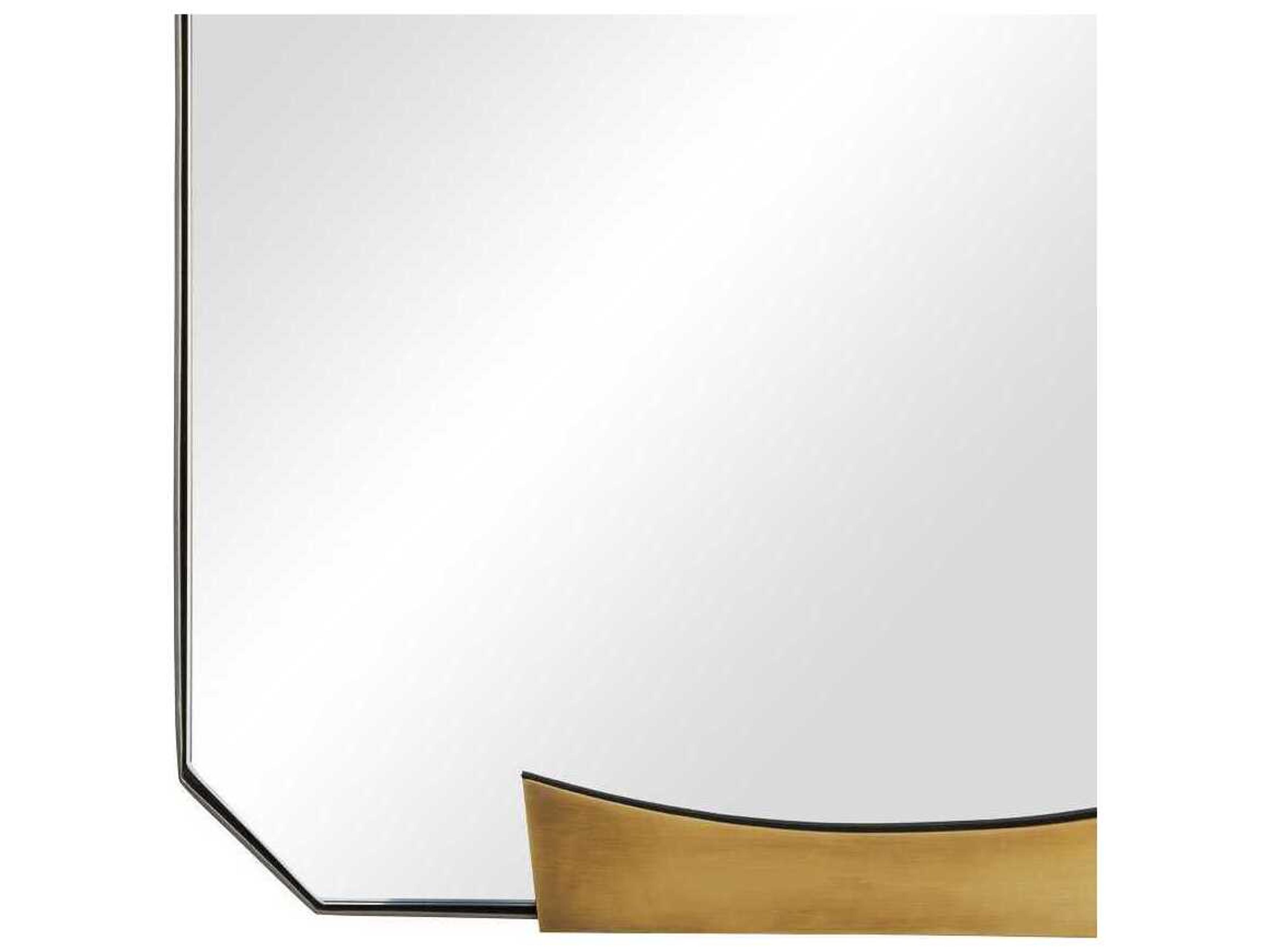 Arteriors Home Kris Antique Brass Rectangular Wall Mirror