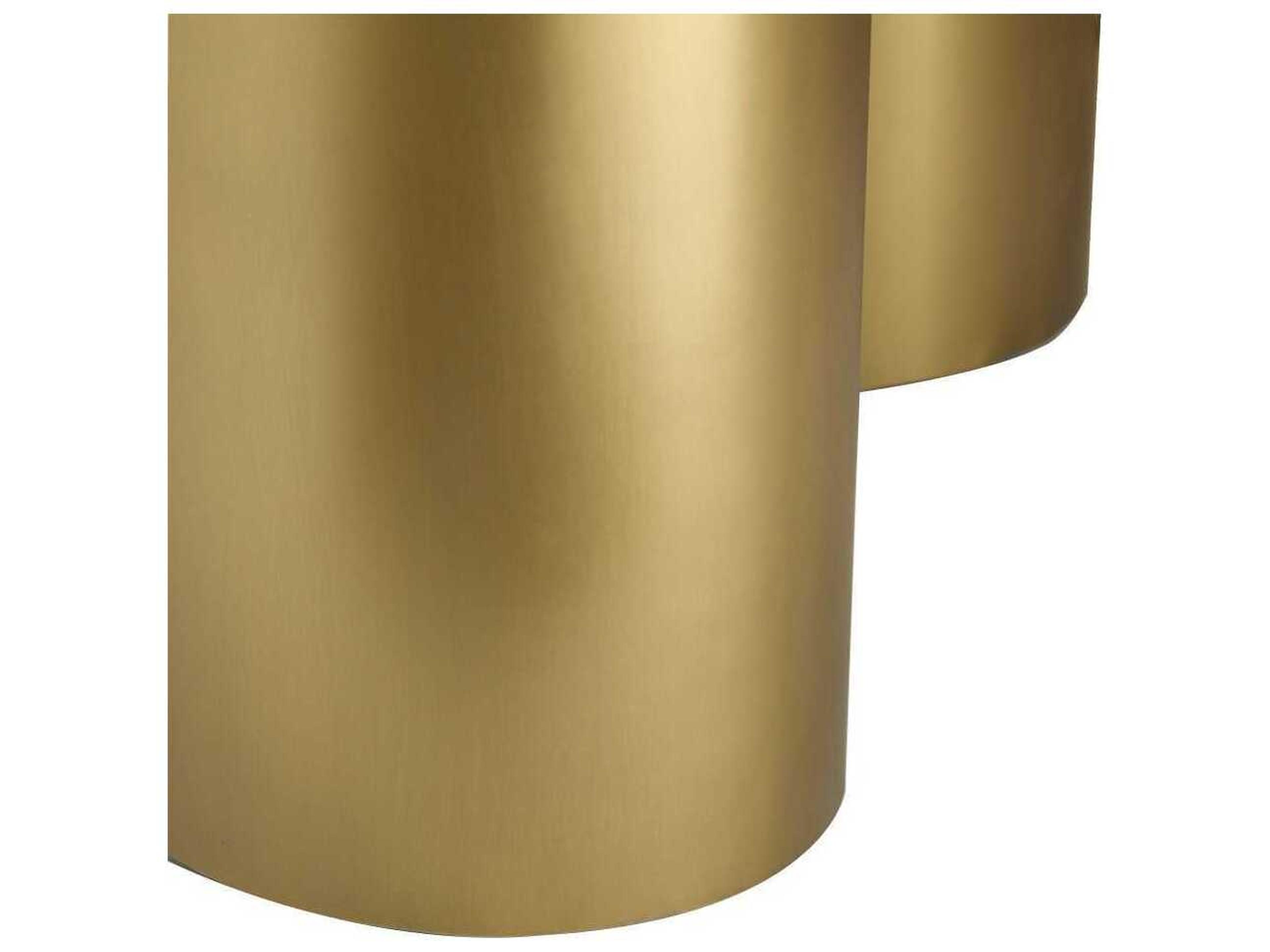 Arteriors Home Meadow Metal Antique Brass Coffee Table