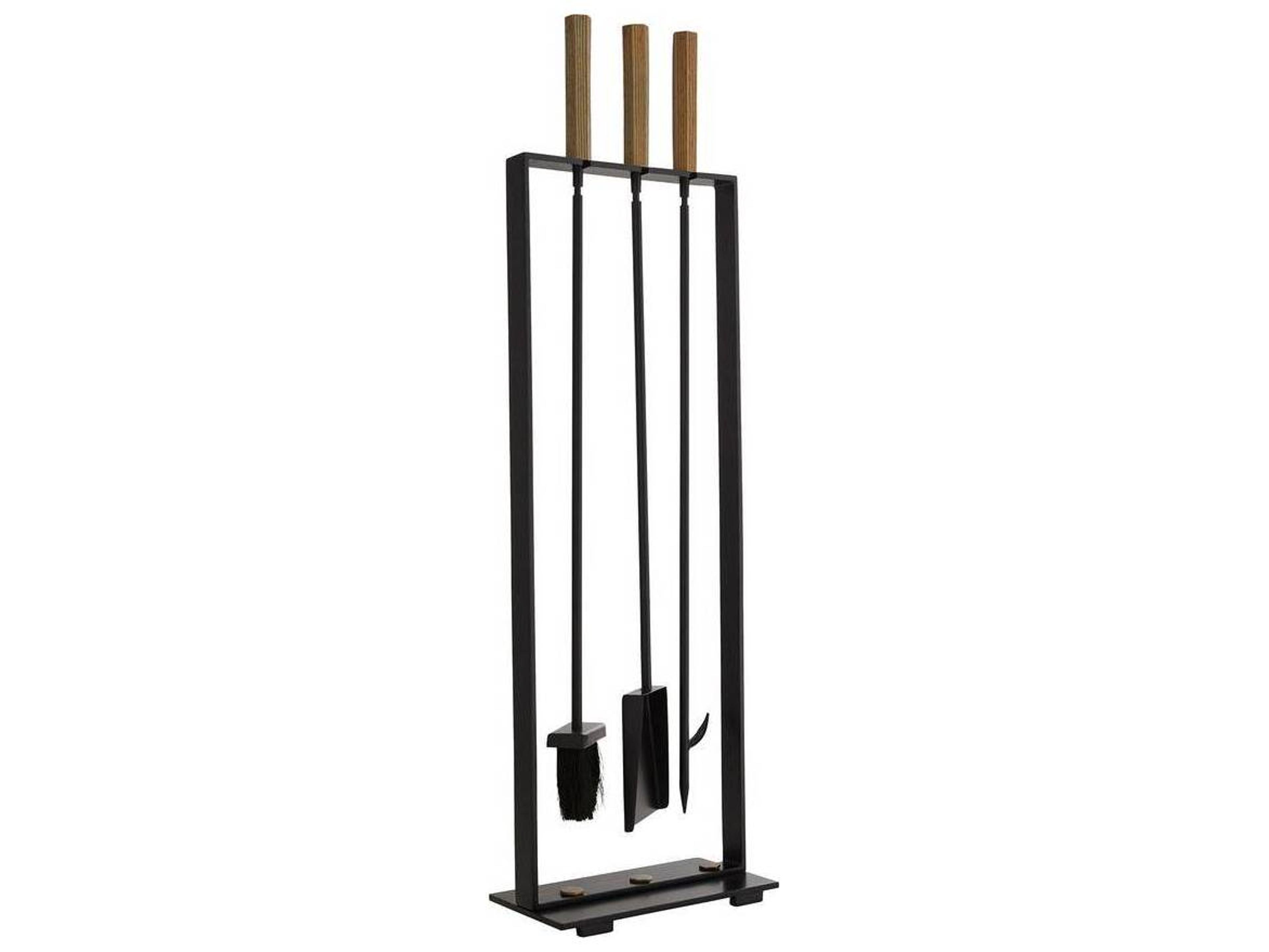 Arteriors Home Landt Blackened Fireplace Tool Set