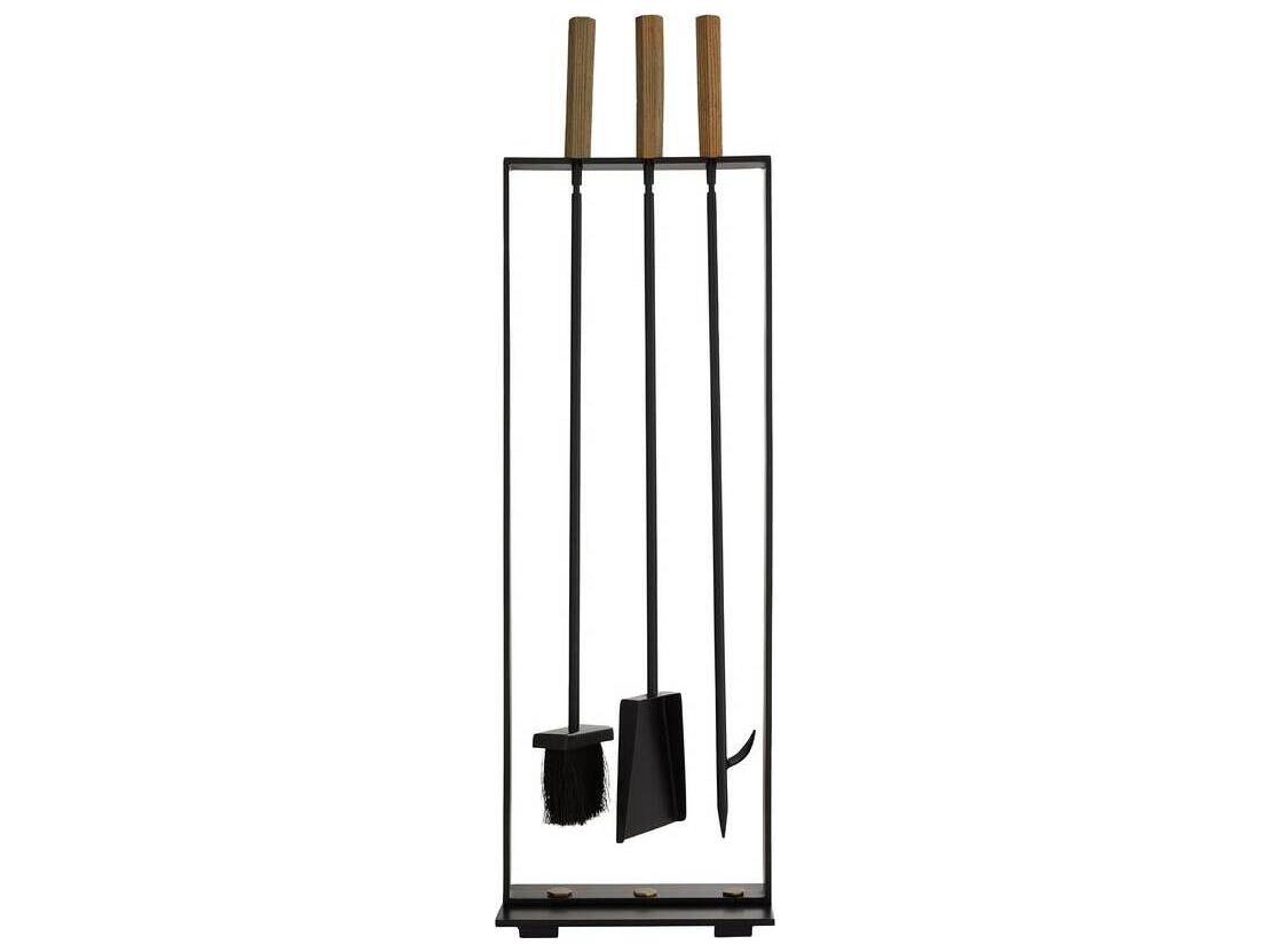 Arteriors Home Landt Blackened Fireplace Tool Set