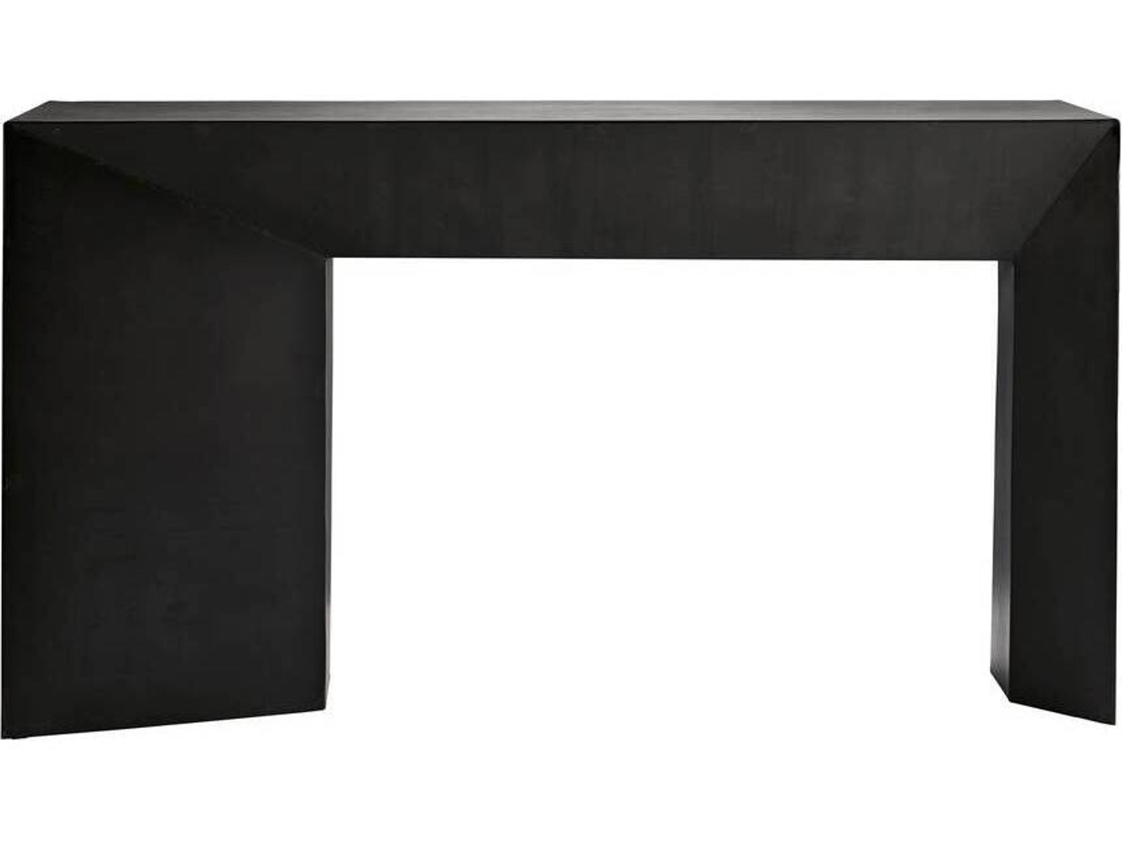 Mckinley Console Table Blackened Iron