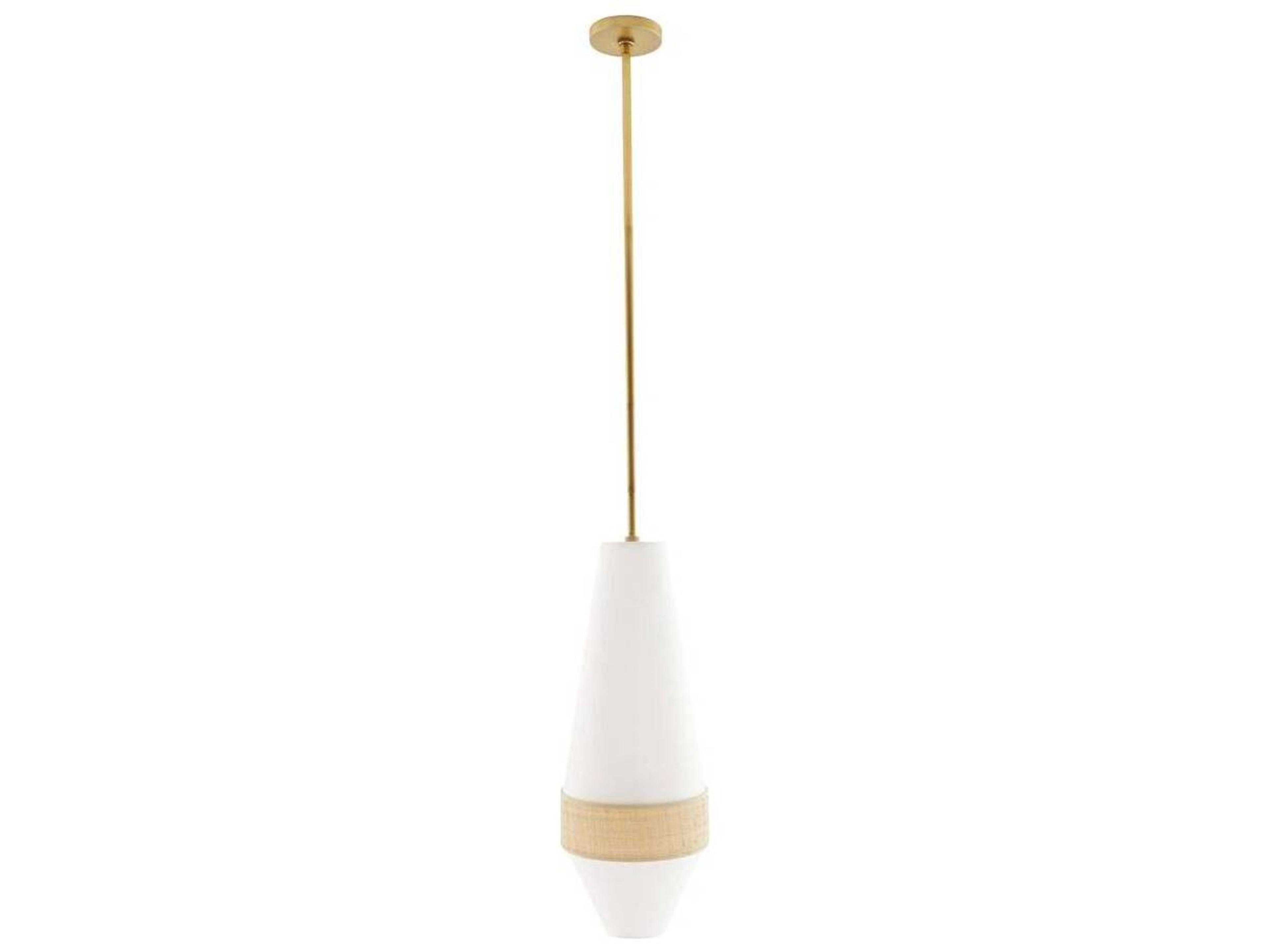 Arteriors Home 1-Light Natural White Linear Mini Pendant