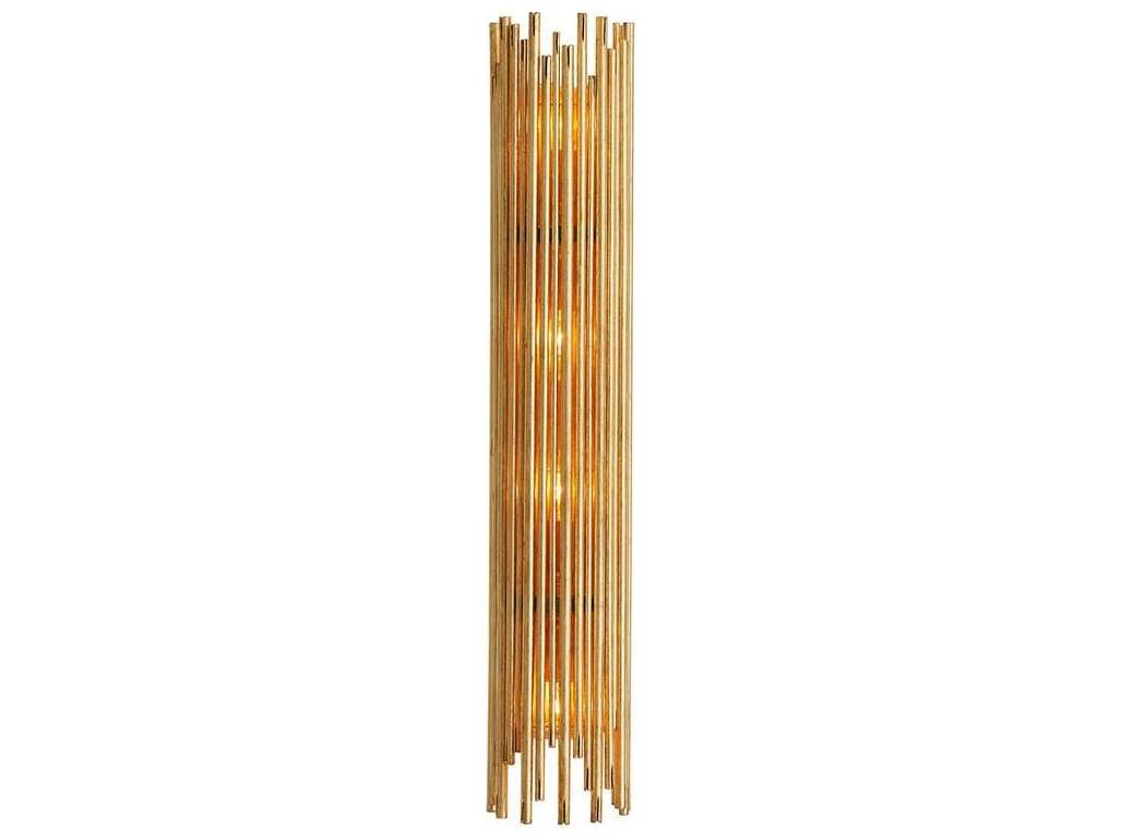 Arteriors Home Prescott 1-Light Gold Leaf Wall Sconce