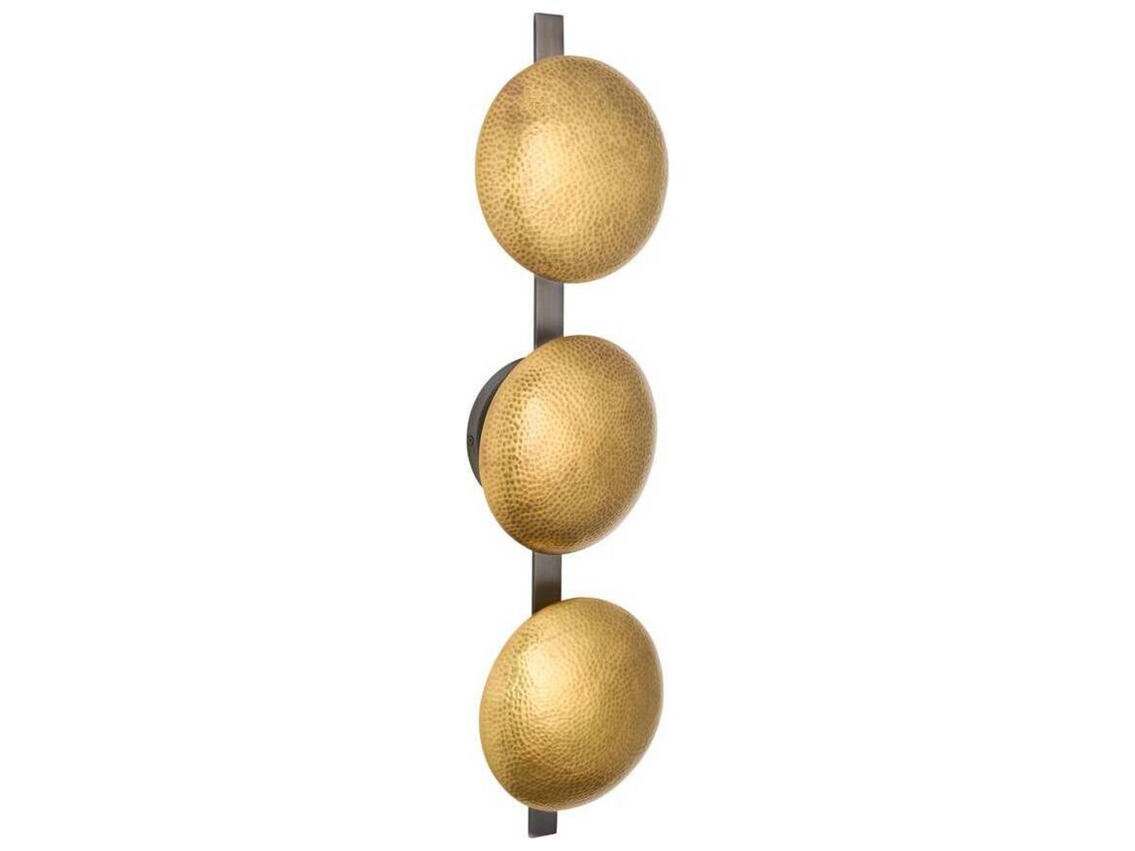 Arteriors Home Diesel 6-Light Vintage Brass Wall Sconce