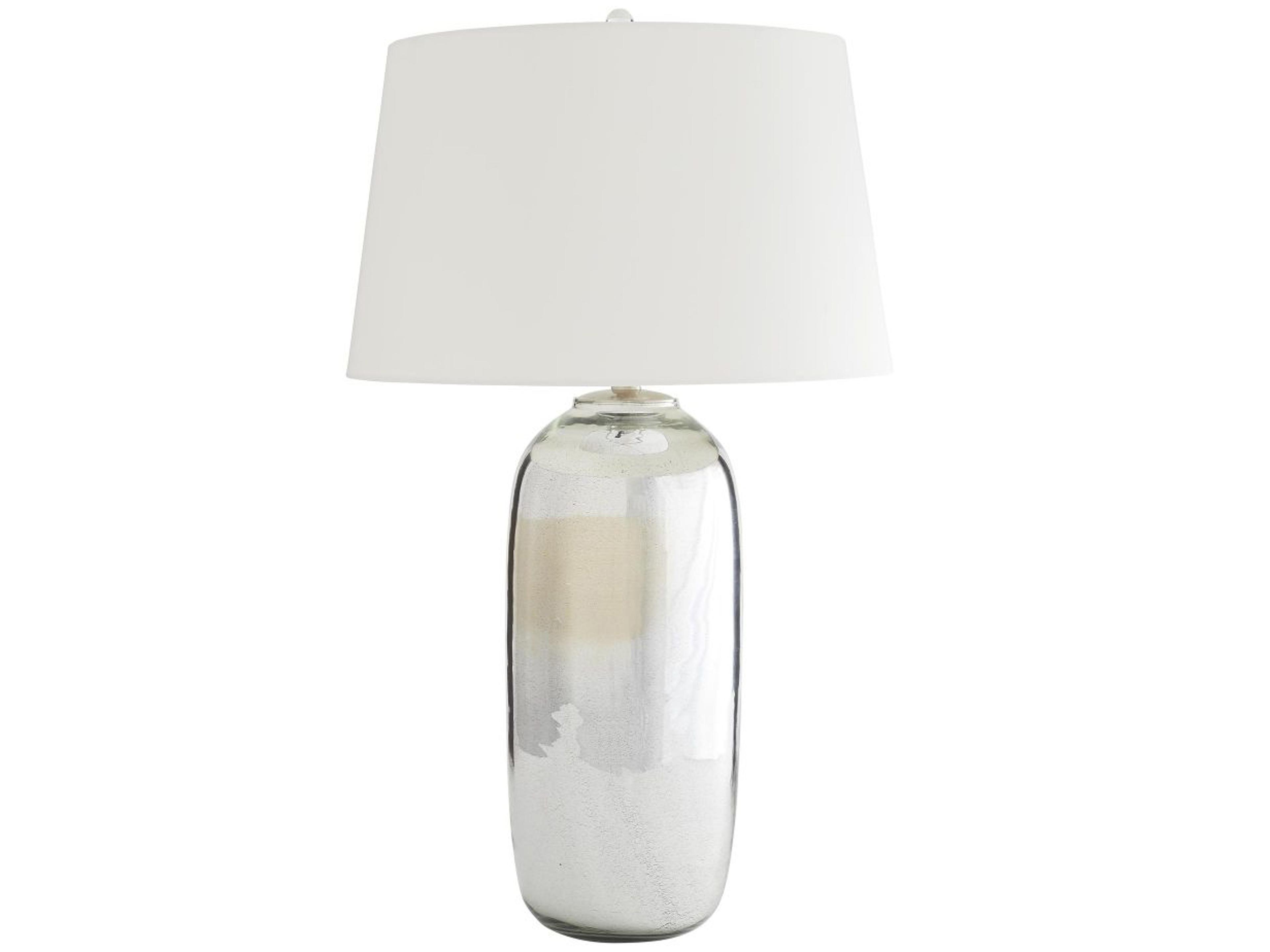 Anderson Table Lamp Antique Mercury Glass