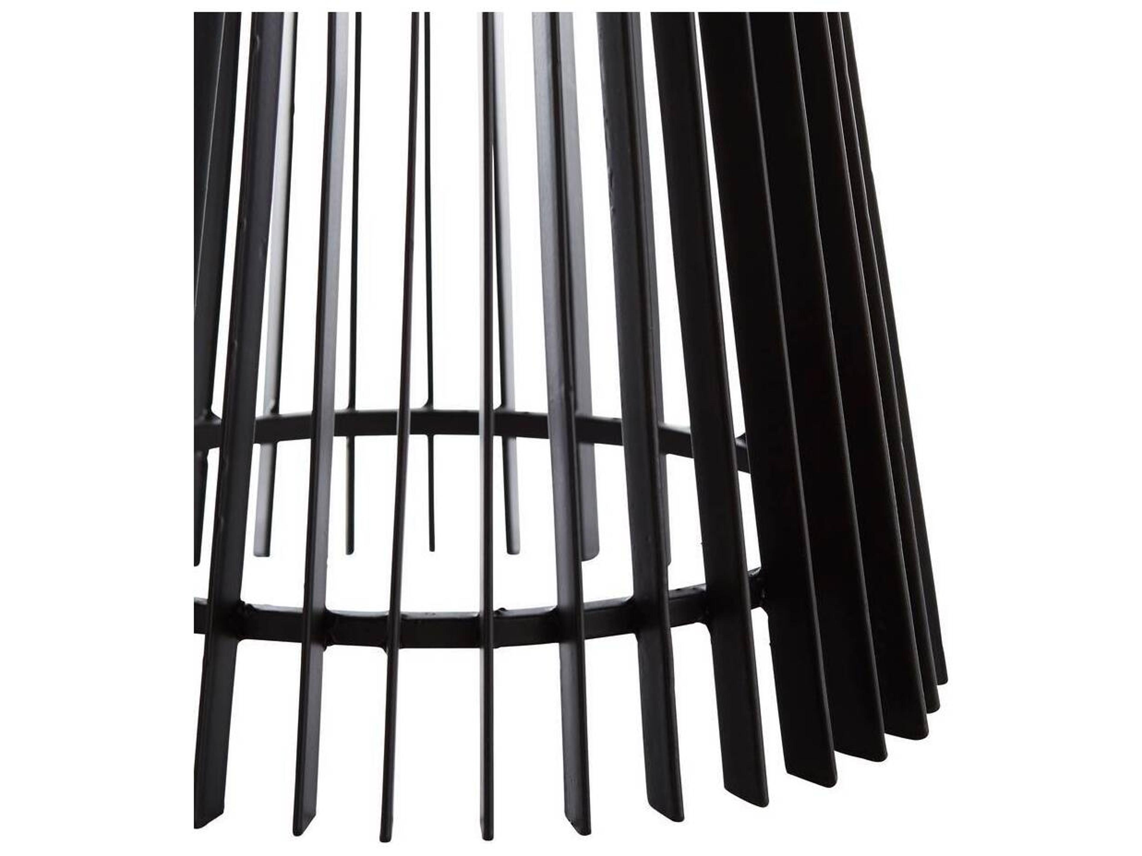 Jaime End Table Round Marble Top