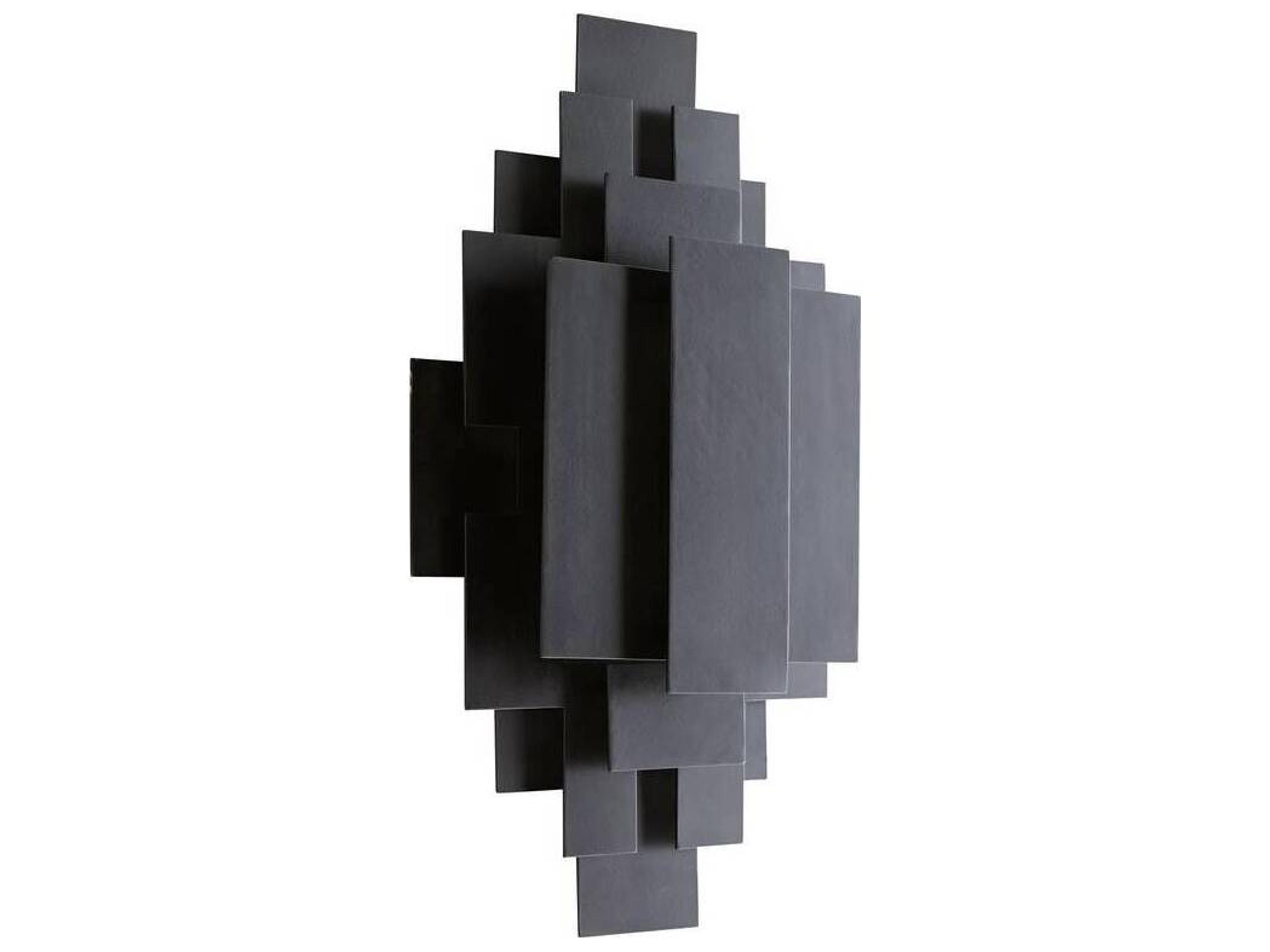 Arteriors Home Trinidad 2-Light Blackened Iron Gray Wall Sconce