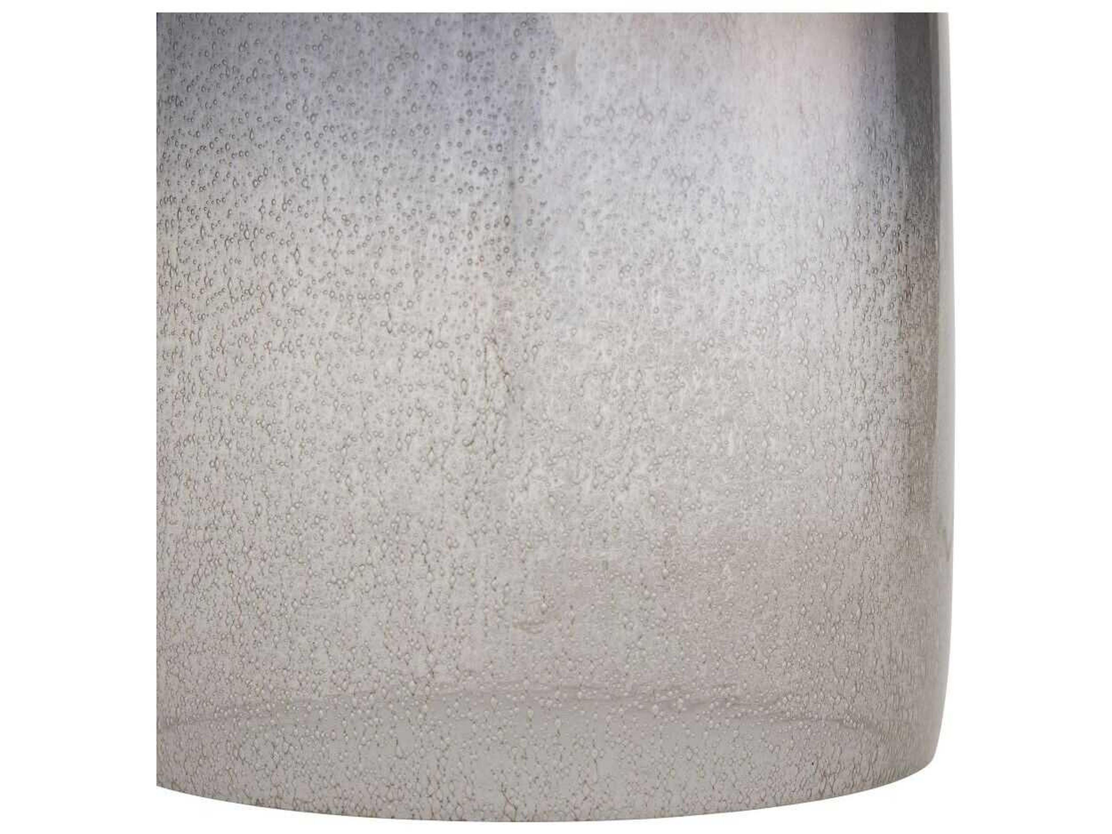 Arteriors Home Haley Smoke Luster Ombre Glass Antique Brass Gray Buffet Lamp