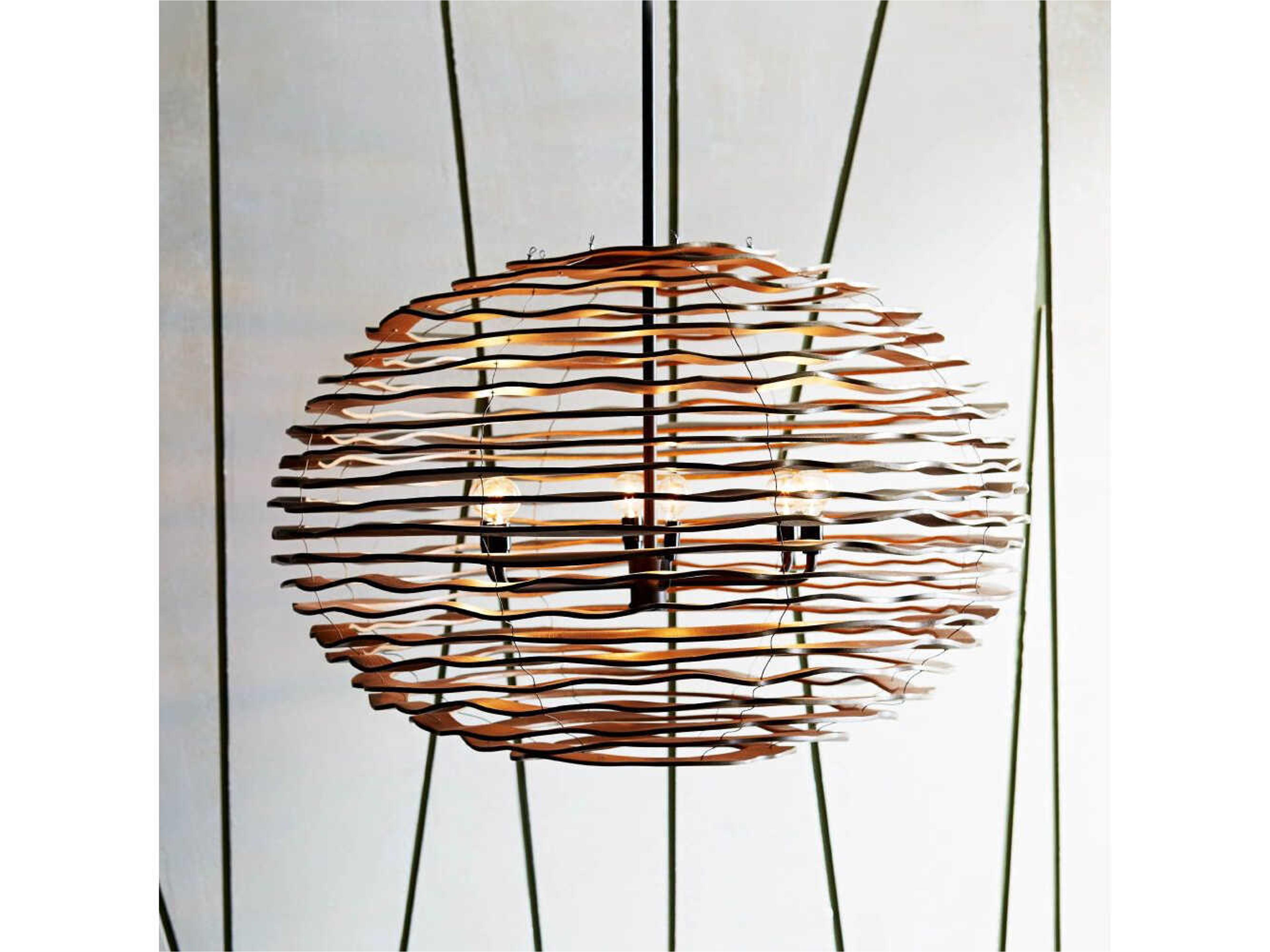 Arteriors Home 6-Light Black Pendant