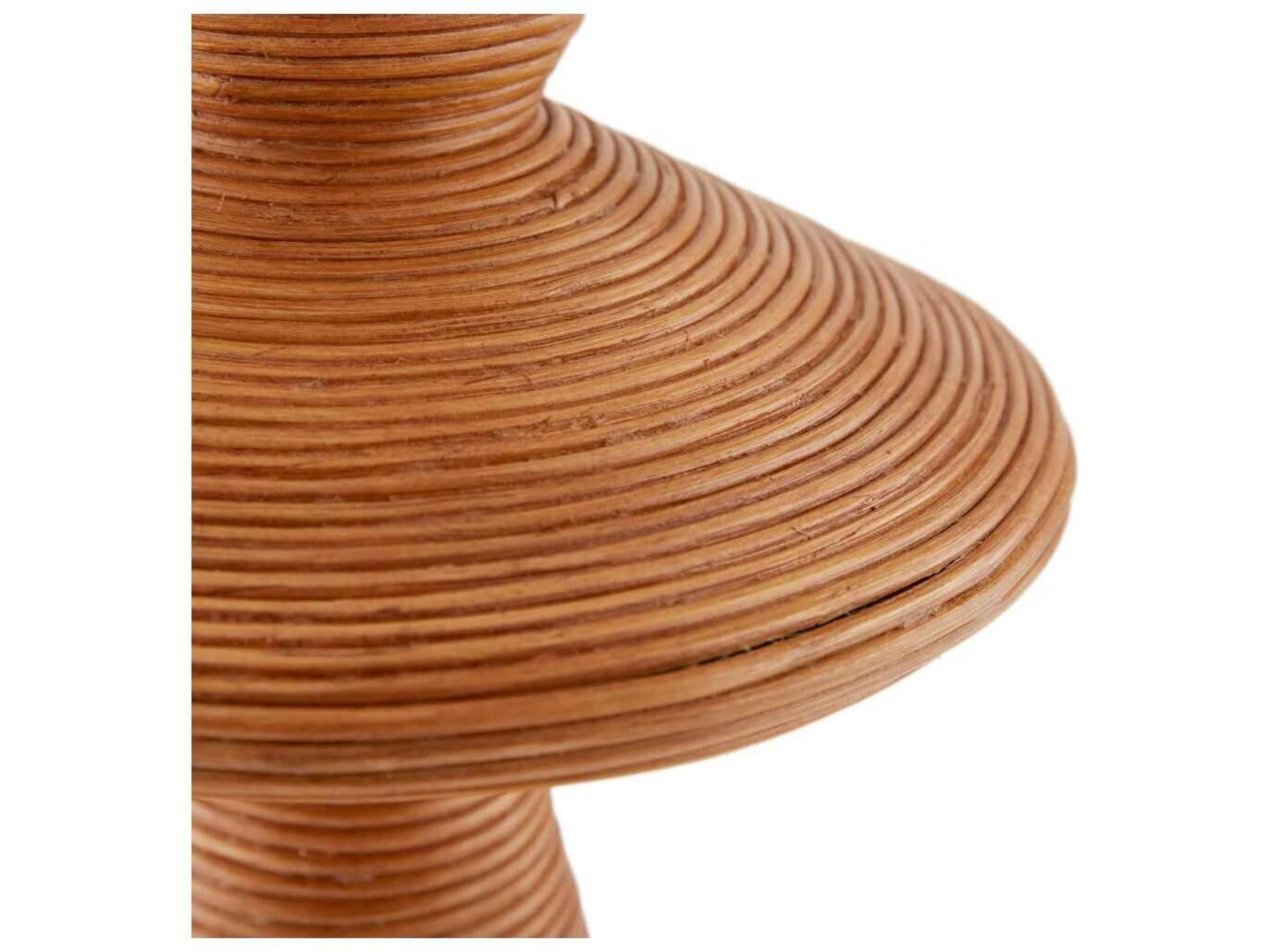 Arteriors Home Palista Honey Rattan Brown Buffet Lamp