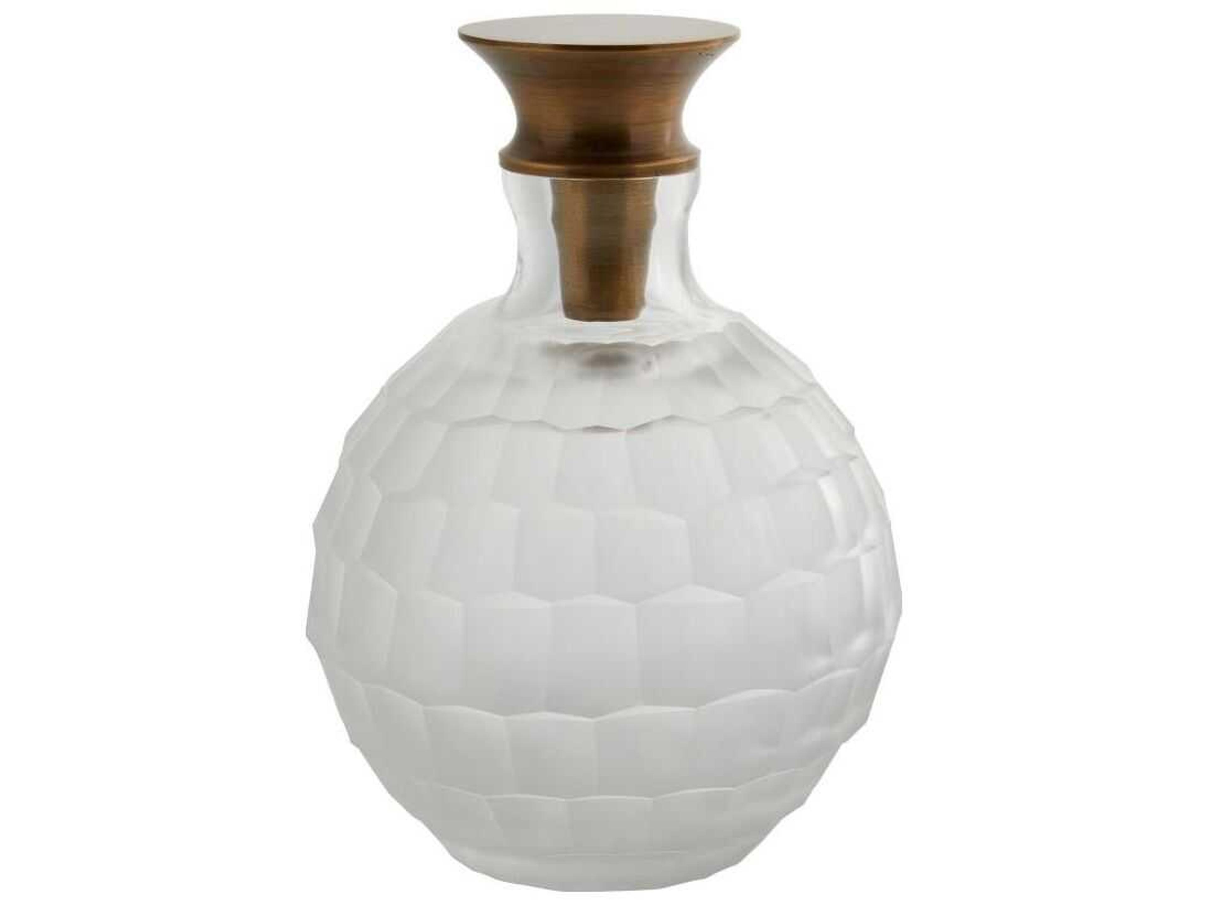 Arteriors Home Macklin Frosted Decanter Set of 3