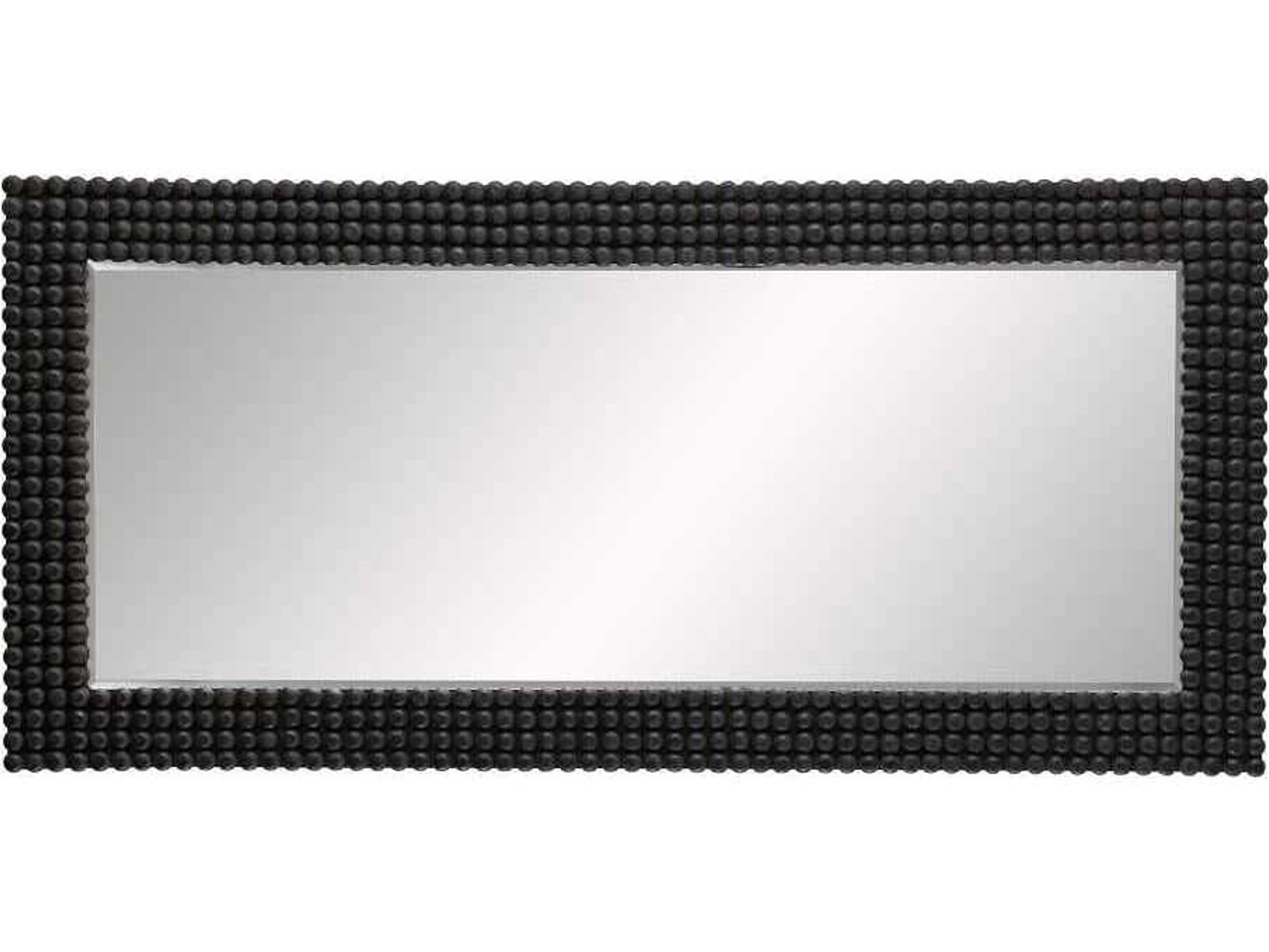 Arteriors Home Paxton  Black Stained Rectangular Floor Mirror