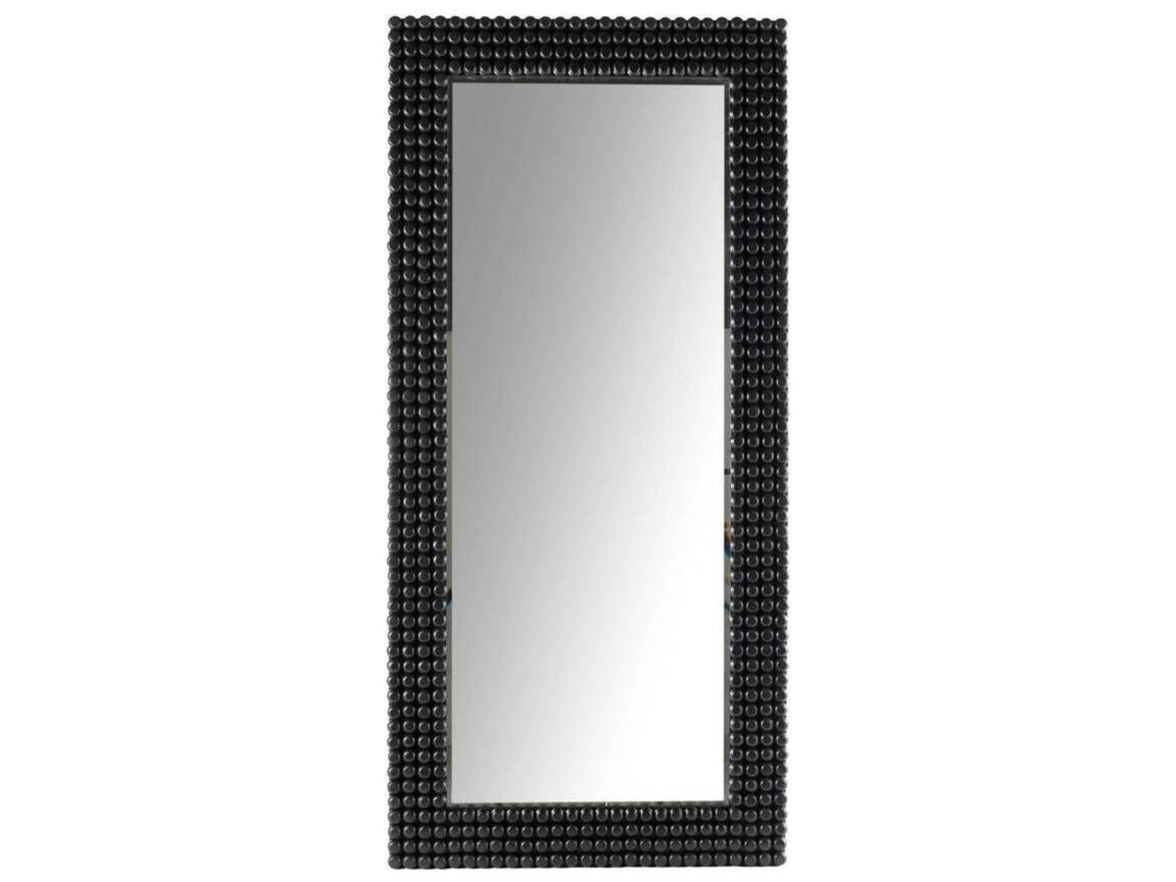 Arteriors Home Paxton  Black Stained Rectangular Floor Mirror