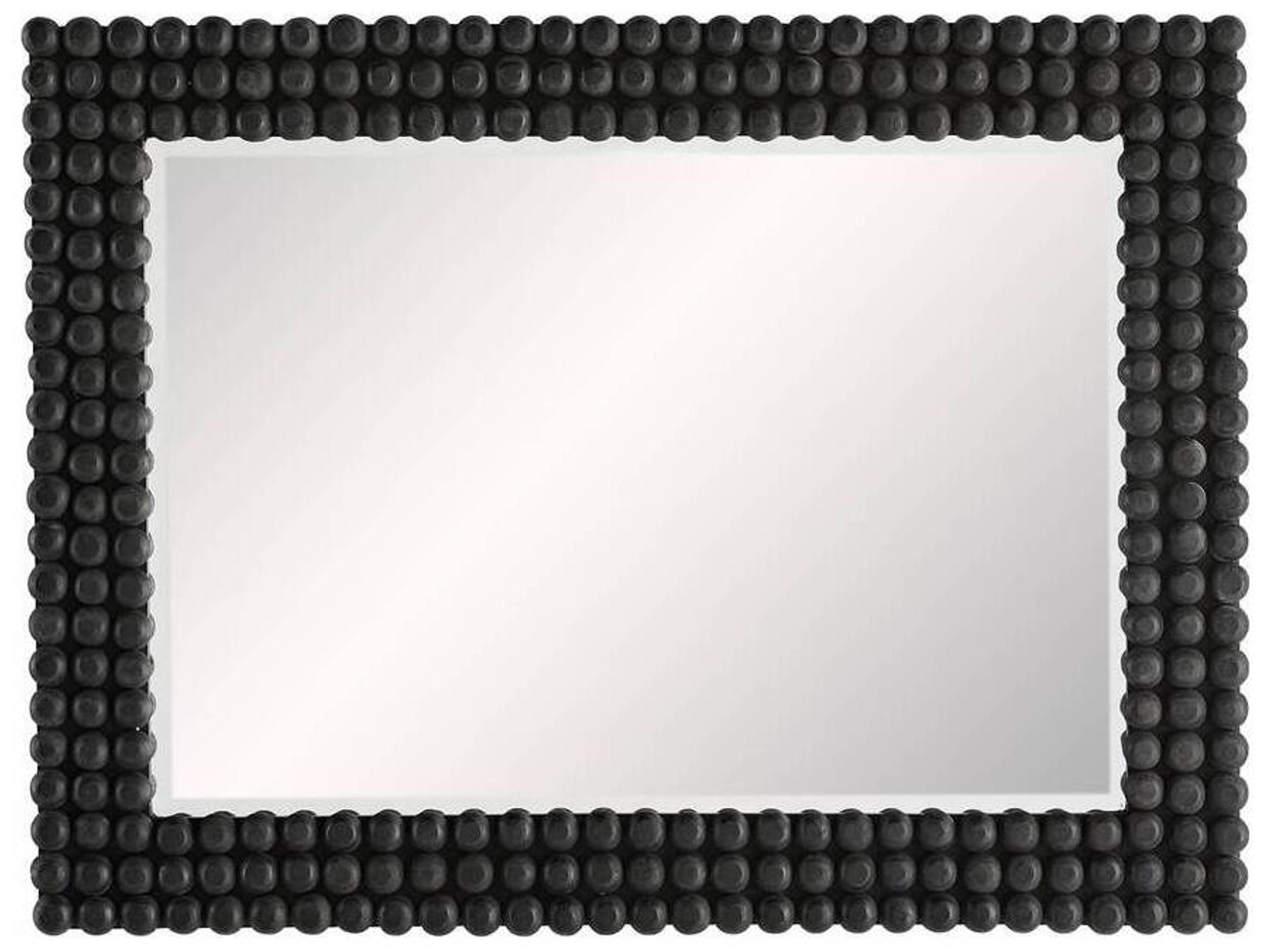 Arteriors Home Paxton Black Stained Wall Mirror
