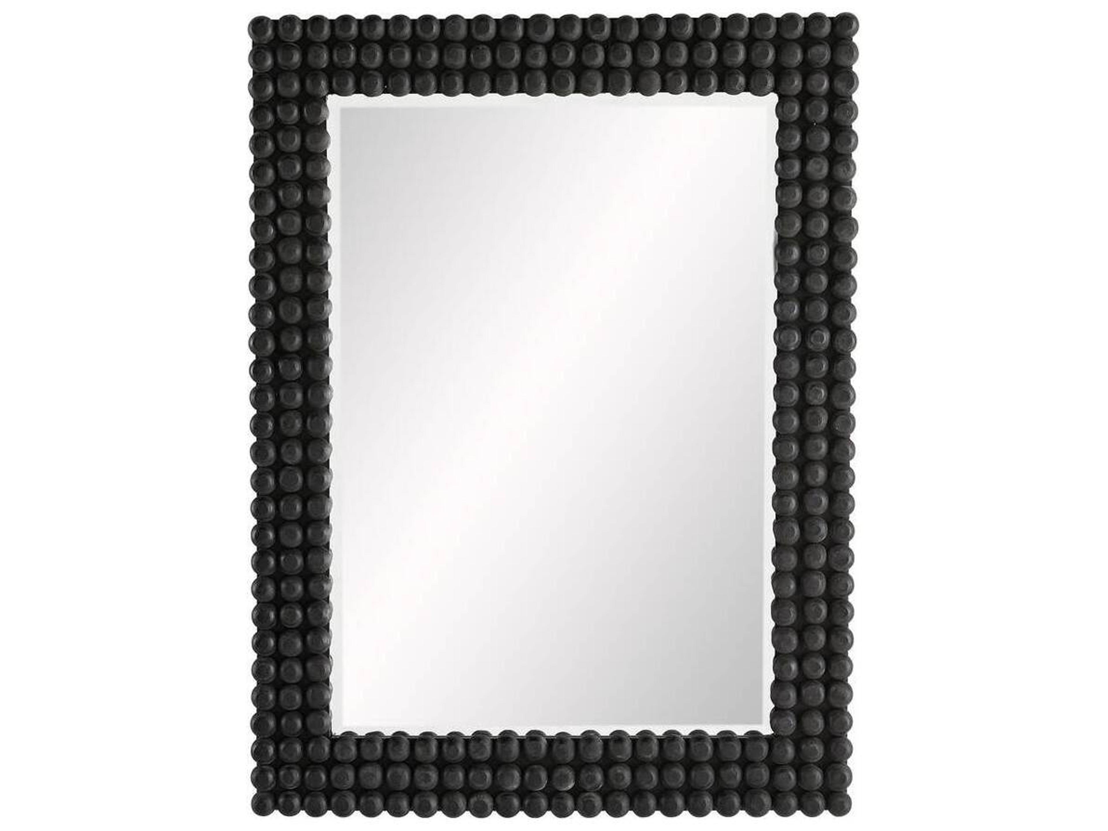 Arteriors Home Paxton Black Stained Wall Mirror