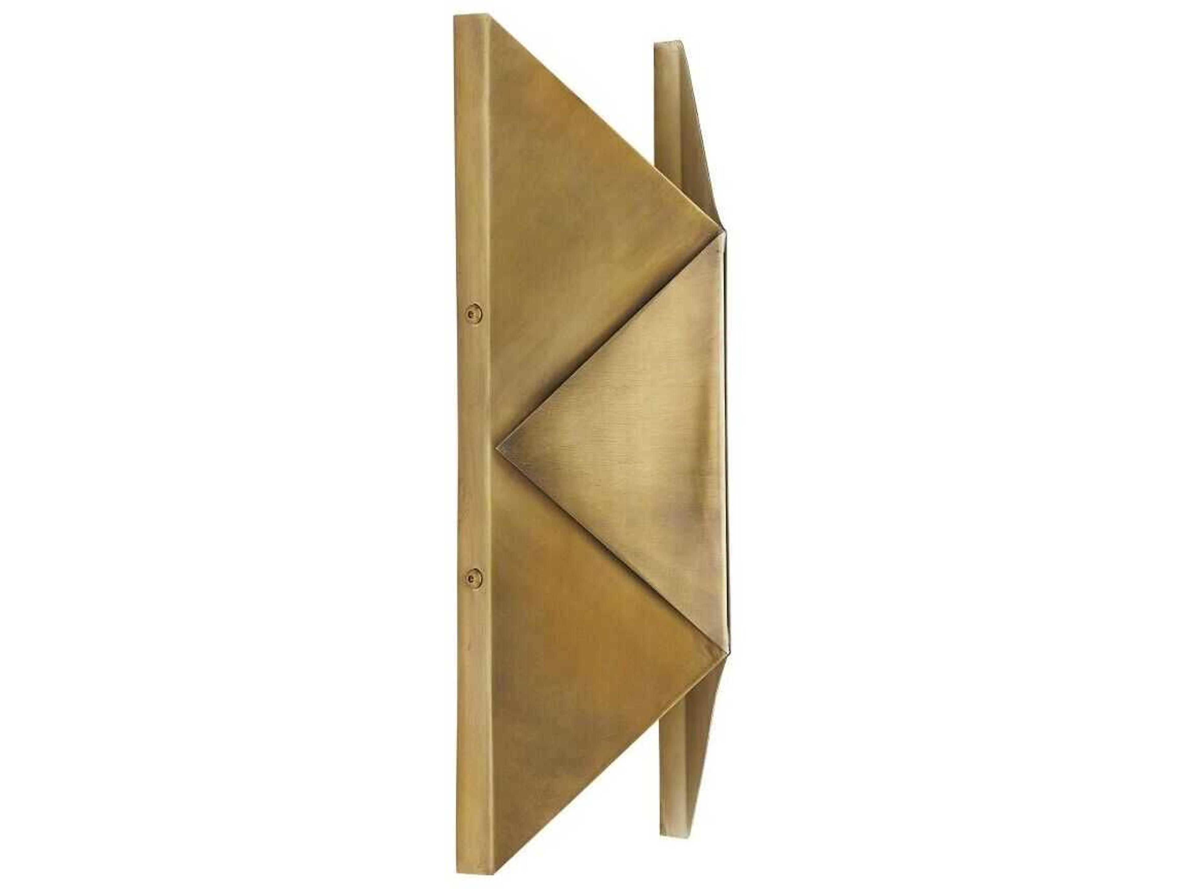 Arteriors Home Upson 2-Light Antique Brass Wall Sconce