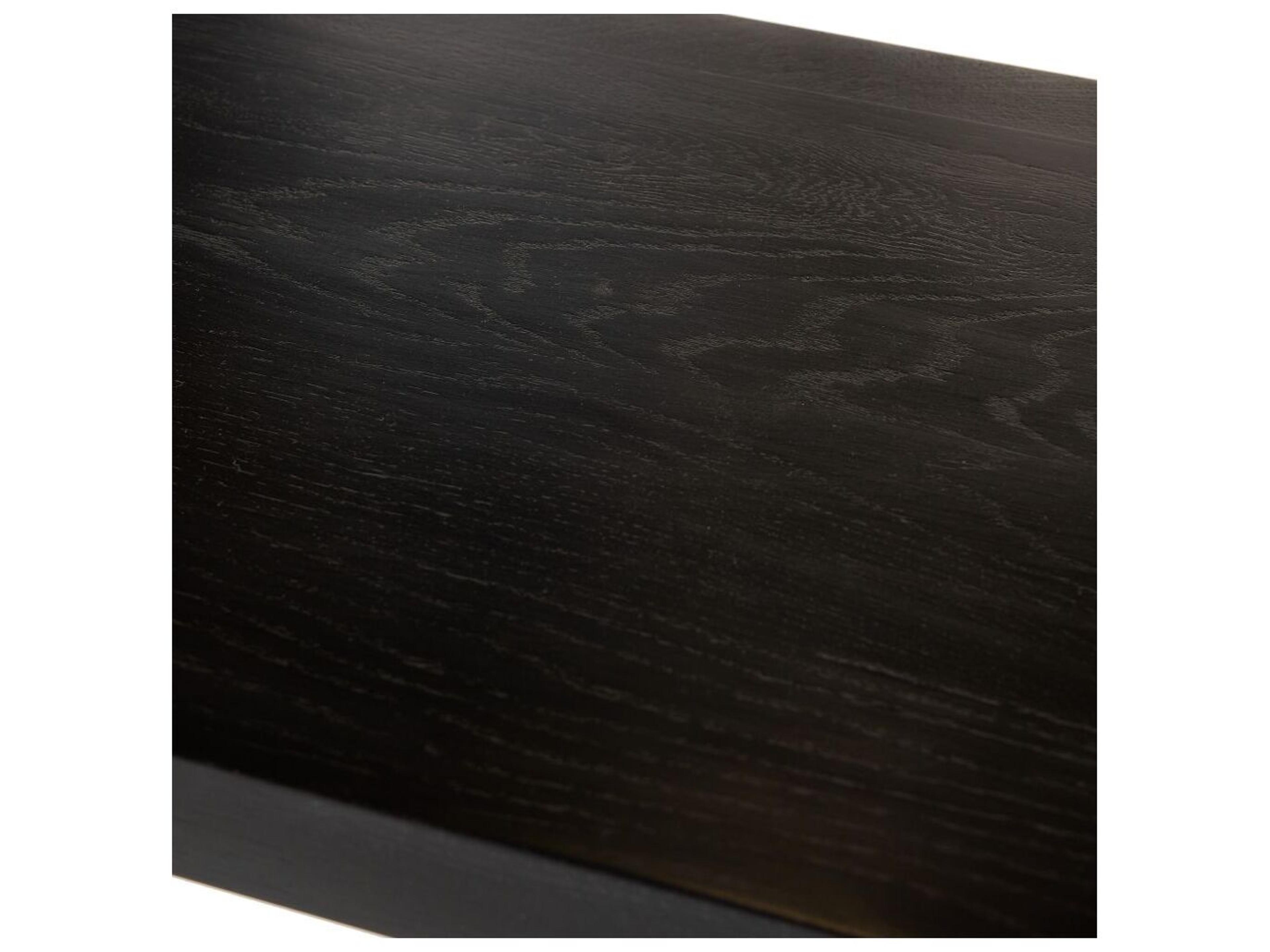 Arteriors Home Rectangular Wood Ebony Orsen Console Table