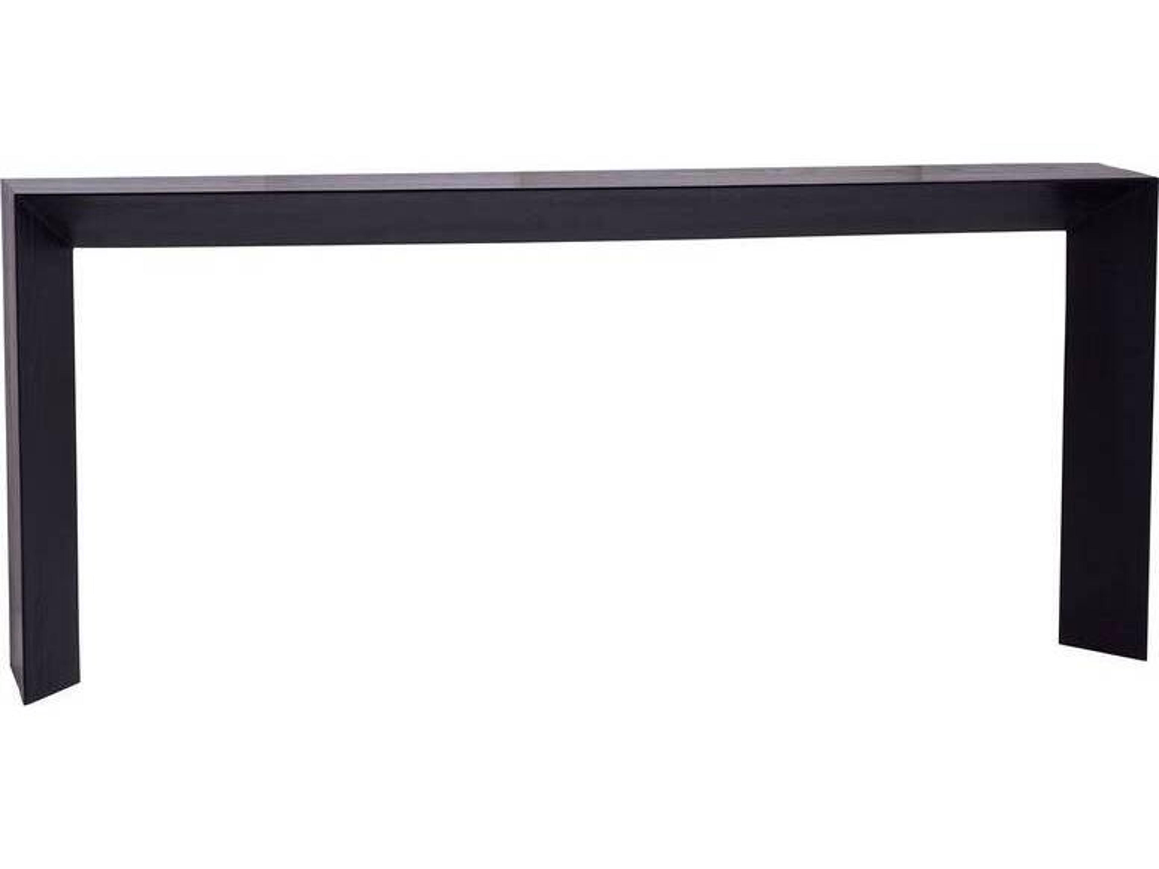 Arteriors Home Rectangular Wood Ebony Ormando Console Table