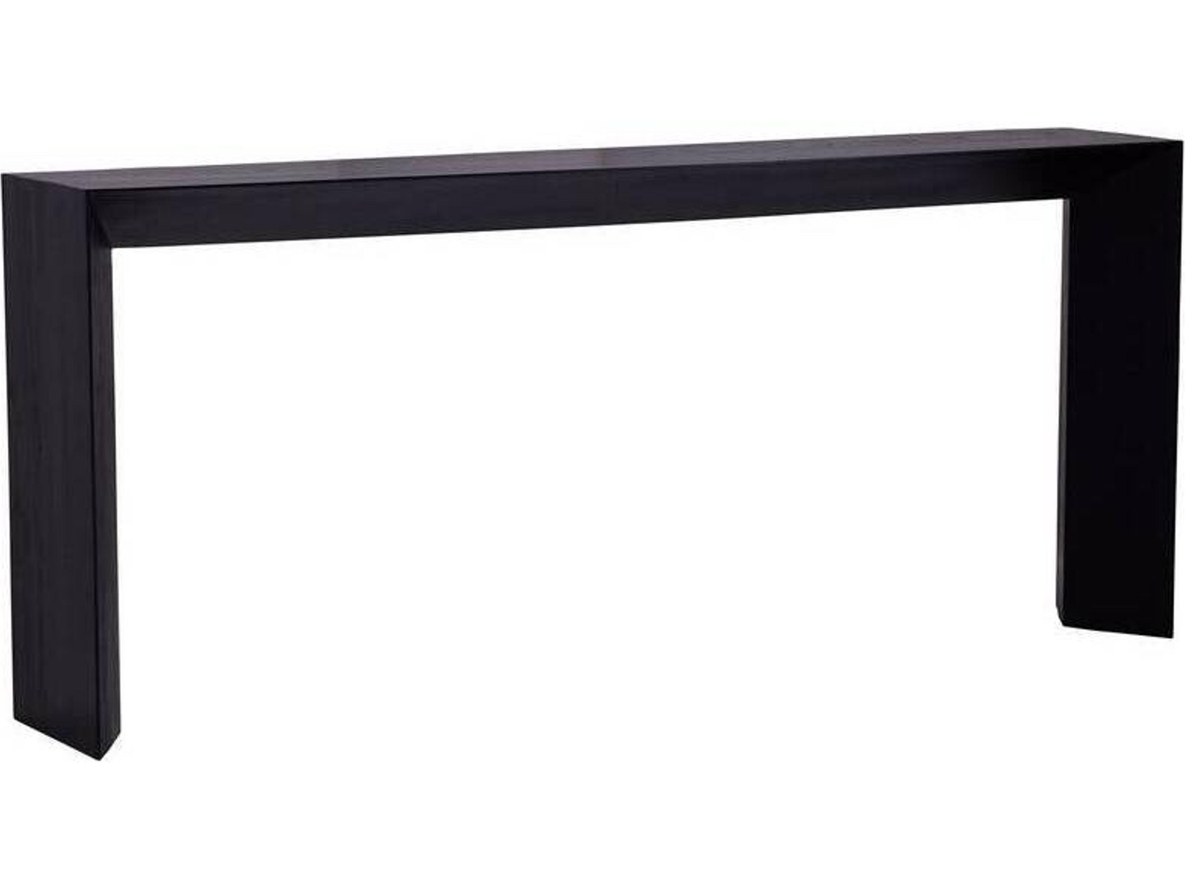 Arteriors Home Rectangular Wood Ebony Ormando Console Table