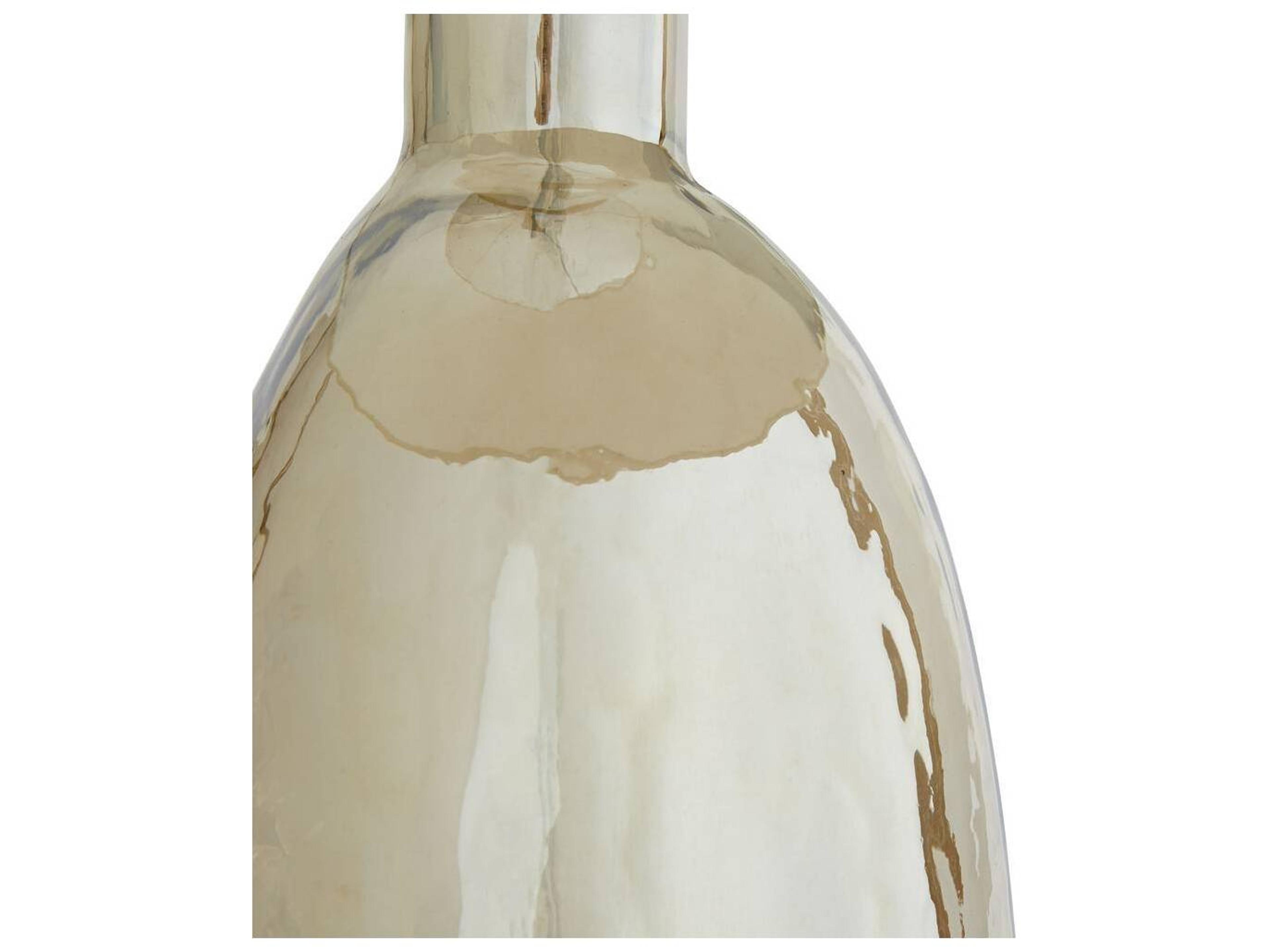 Arteriors Home Joss  Smoke Luster Glass Gray Buffet Lamp