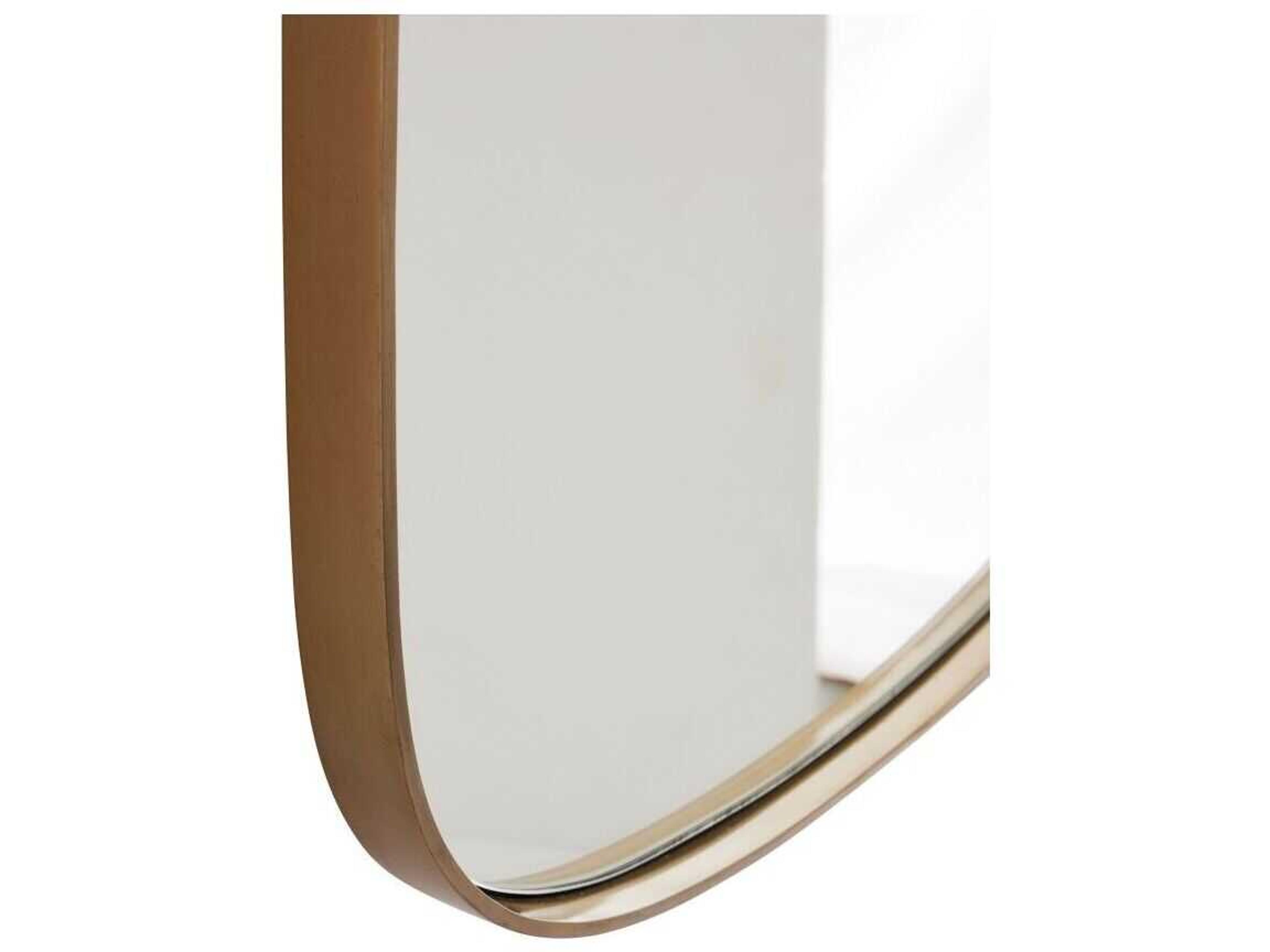 Arteriors Home Norissa Antique Brass Wall Mirror