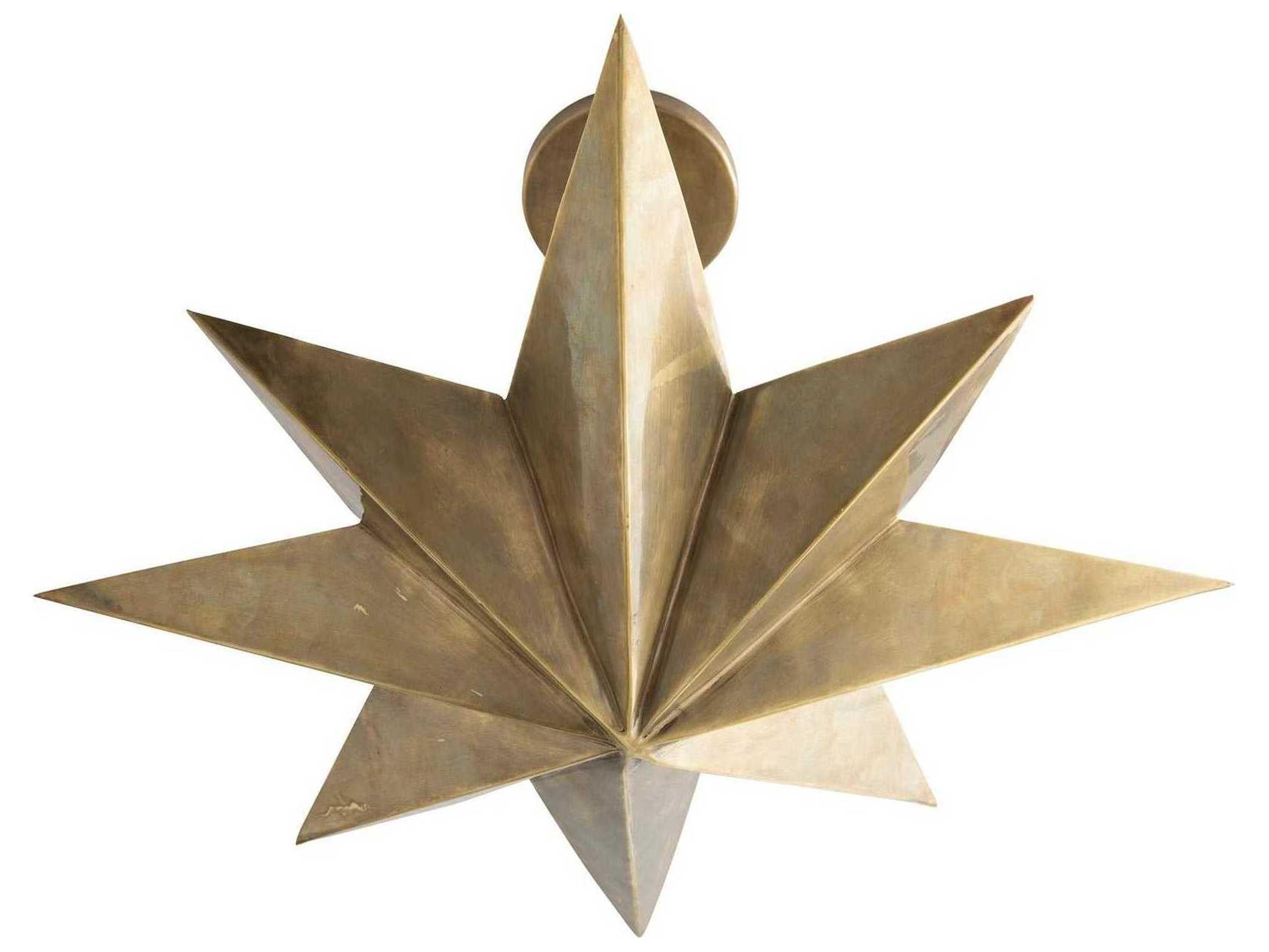 Arteriors Home Rex 4-Light Antique Brass Linear Pendant