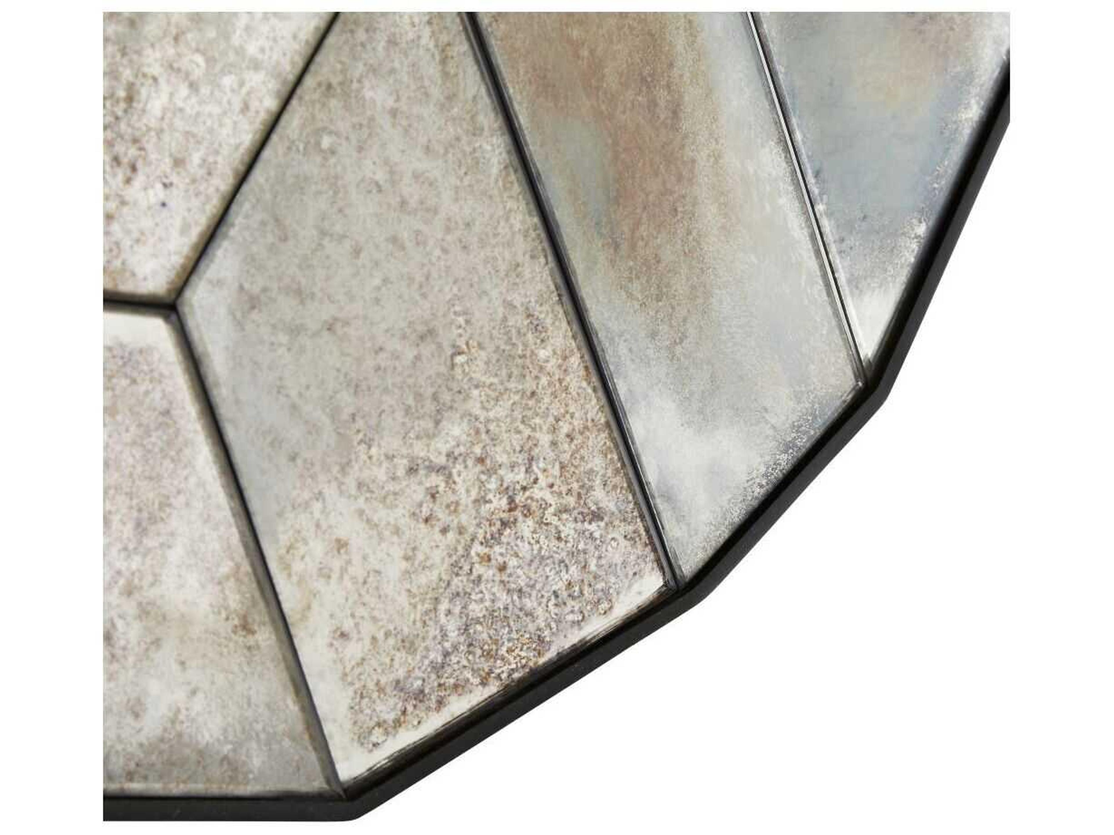 Arteriors Home Callen Natural Iron Oval Wall Mirror