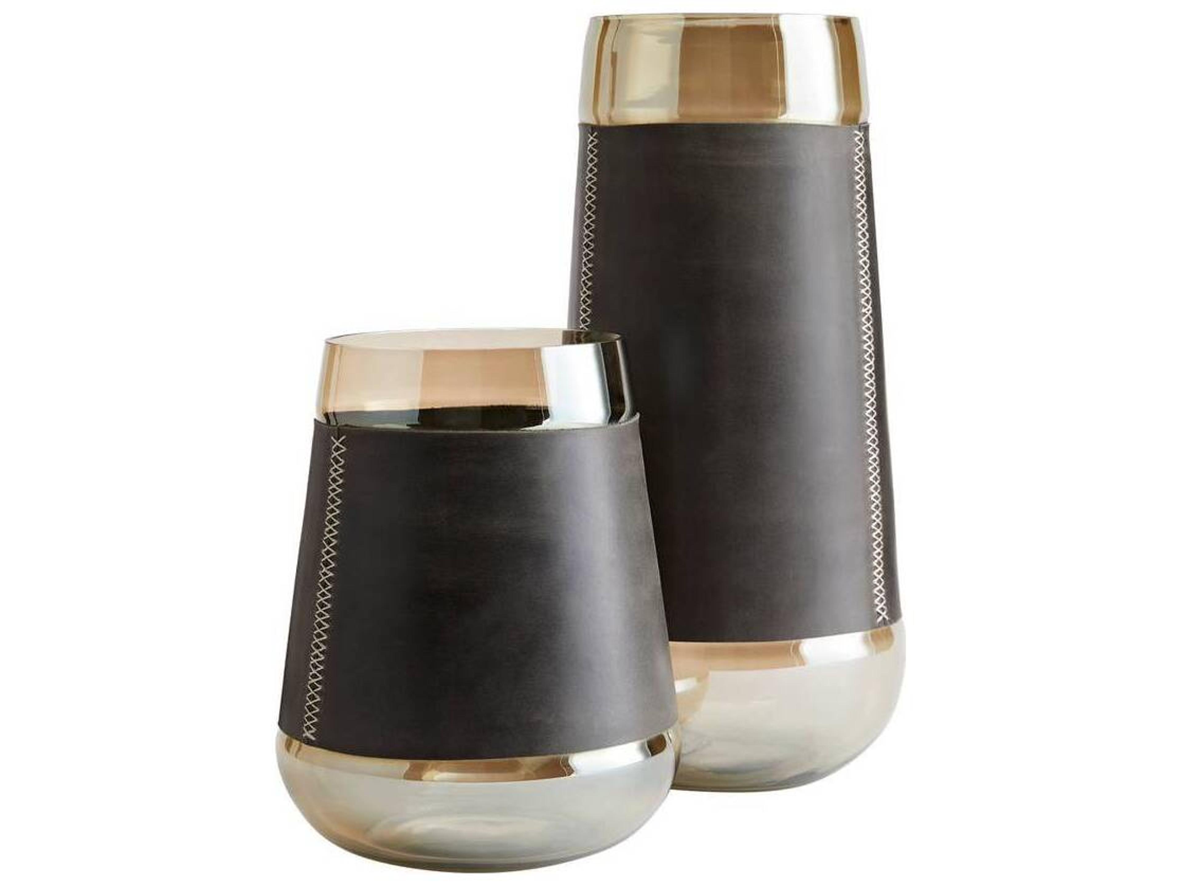 Arteriors Home Duncan Smoke Luster Vase