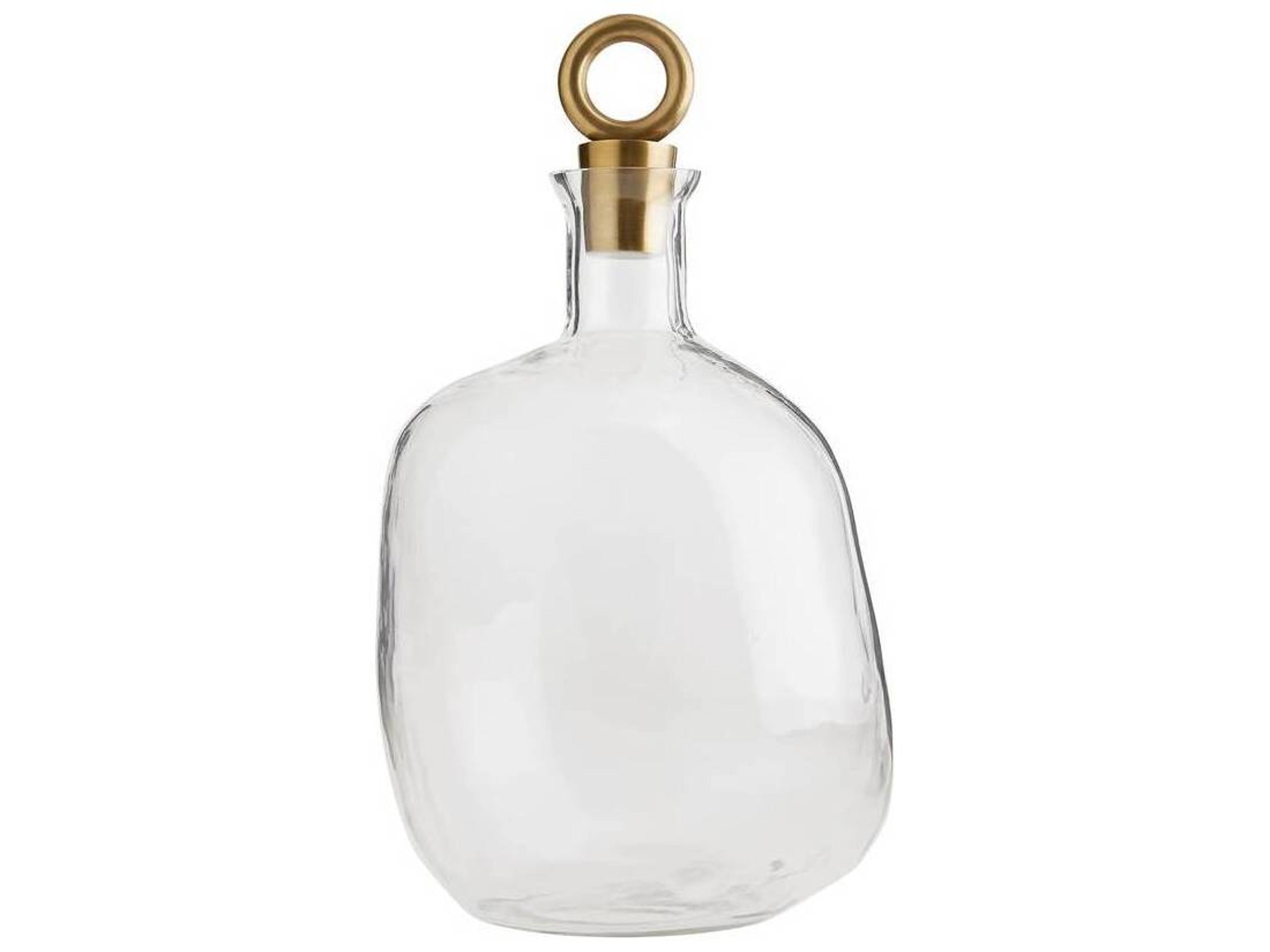 Arteriors Home Frances Clear Decanter Set of 2