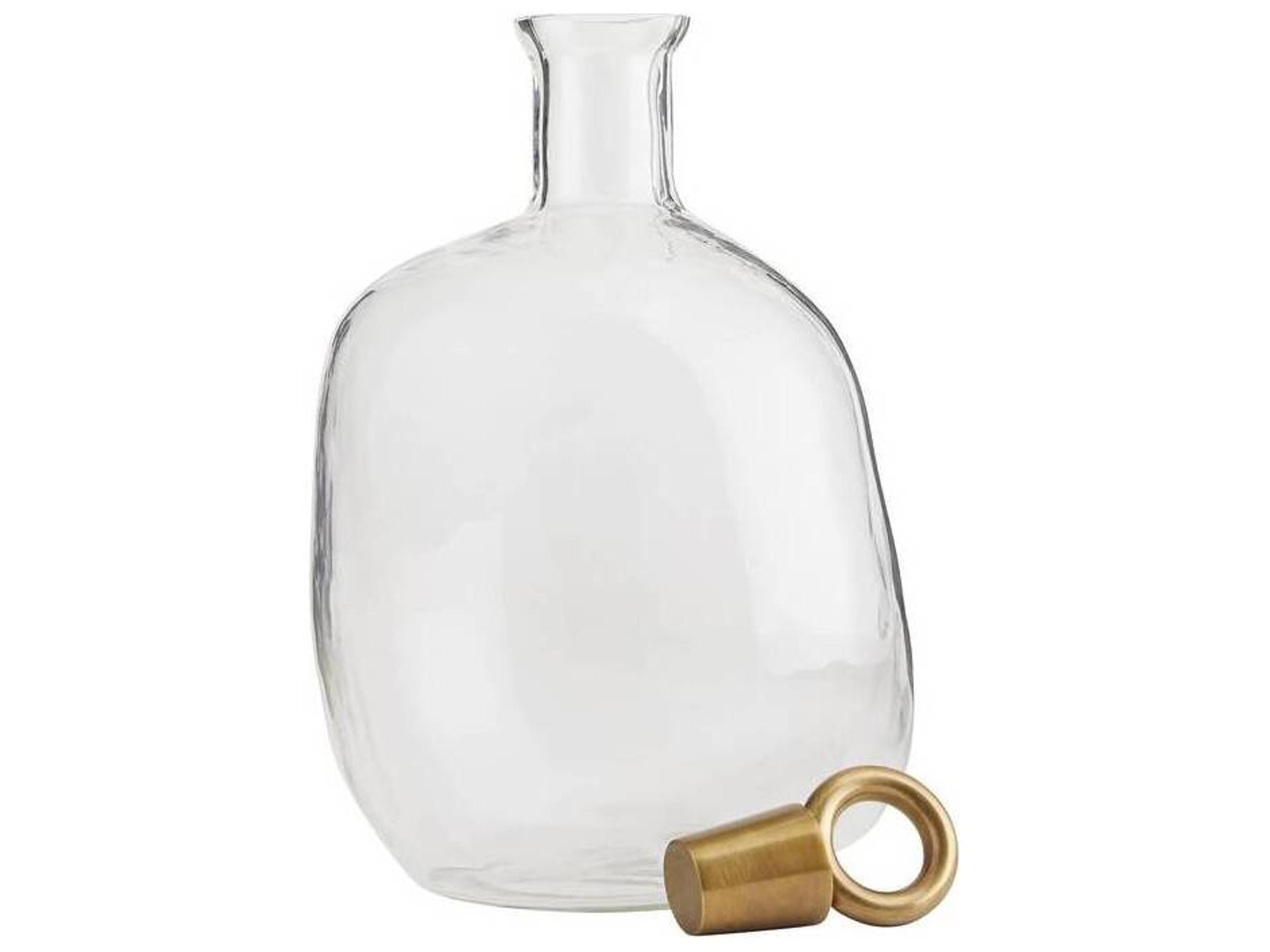 Arteriors Home Frances Clear Decanter Set of 2