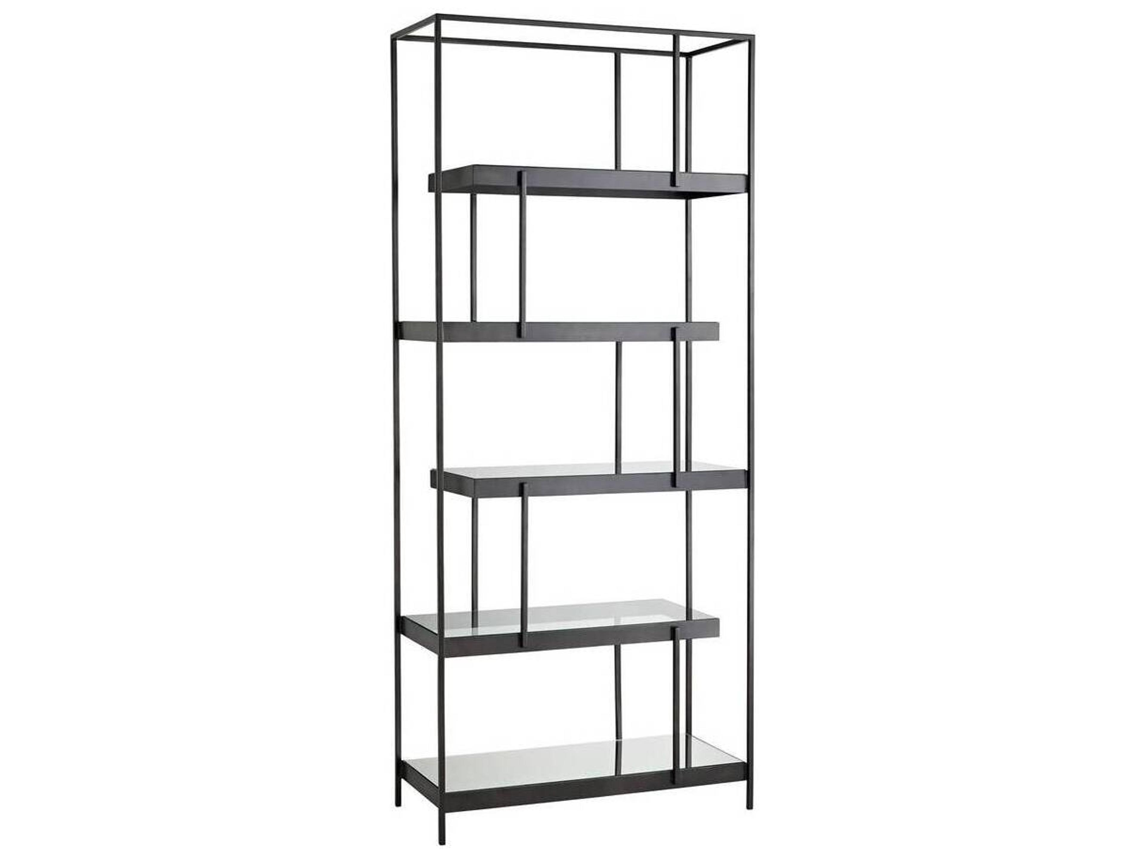 Daniel Etagere Bronze Iron Display Shelf
