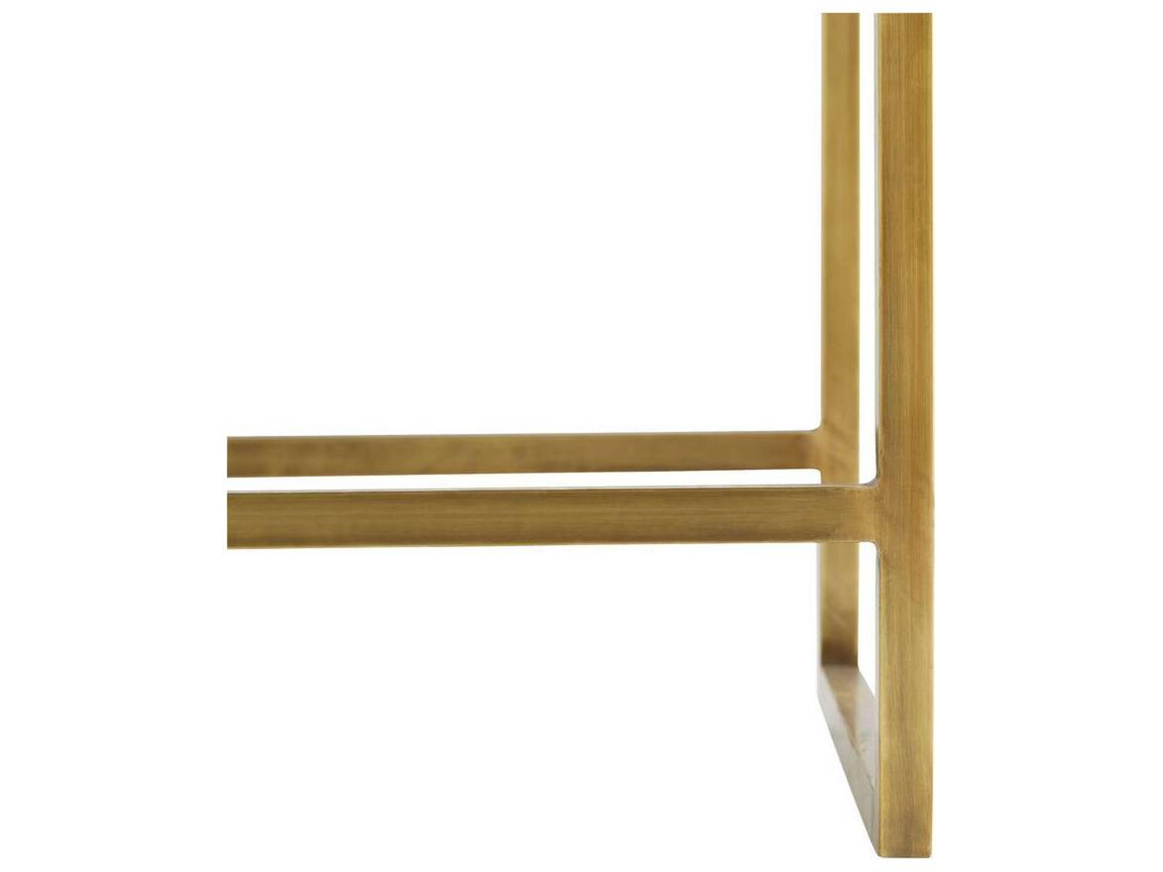 Arteriors Home Black Leather Counter Stool Dash