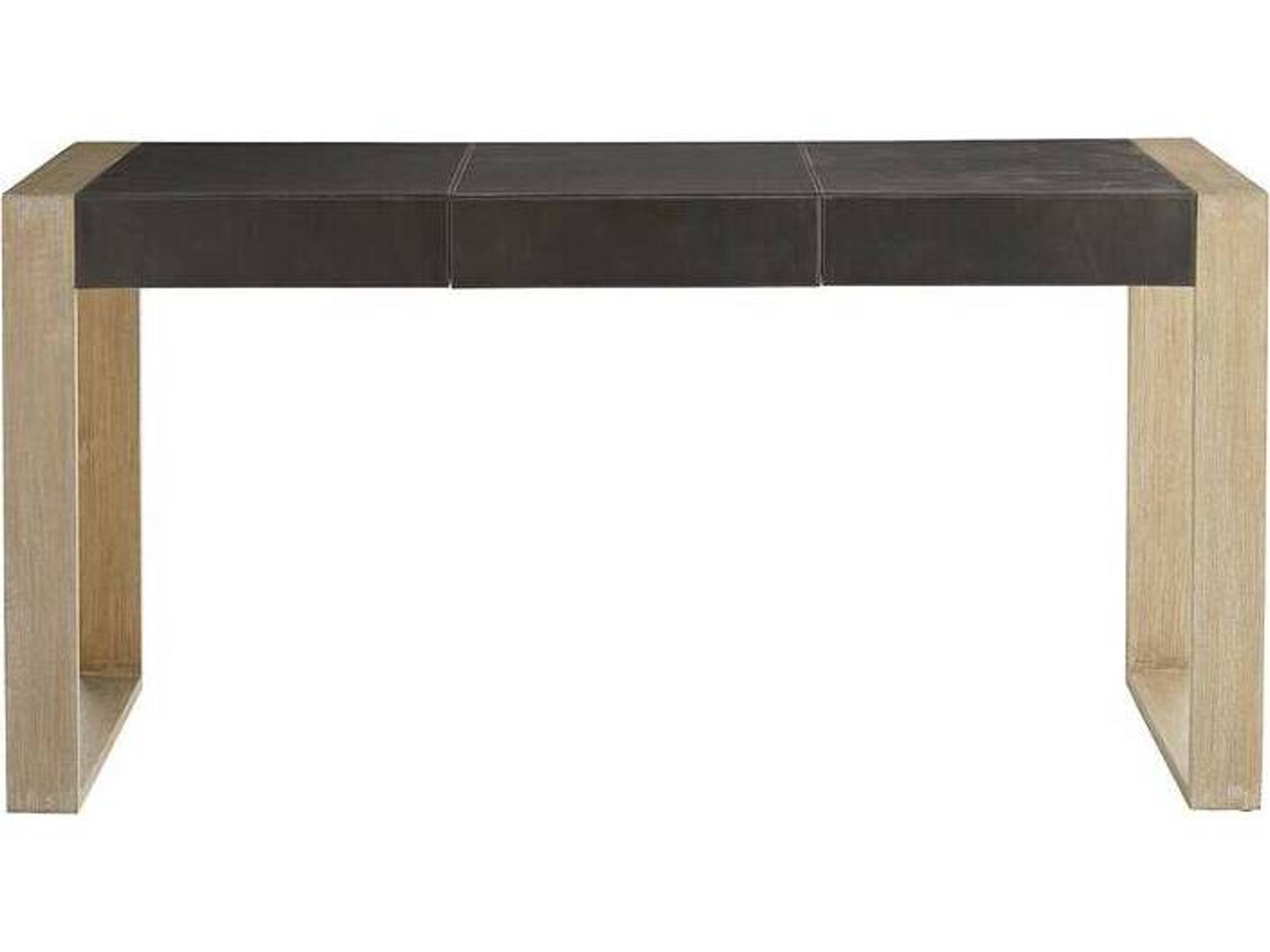 Arteriors Honour Desk Dim Gray Leather