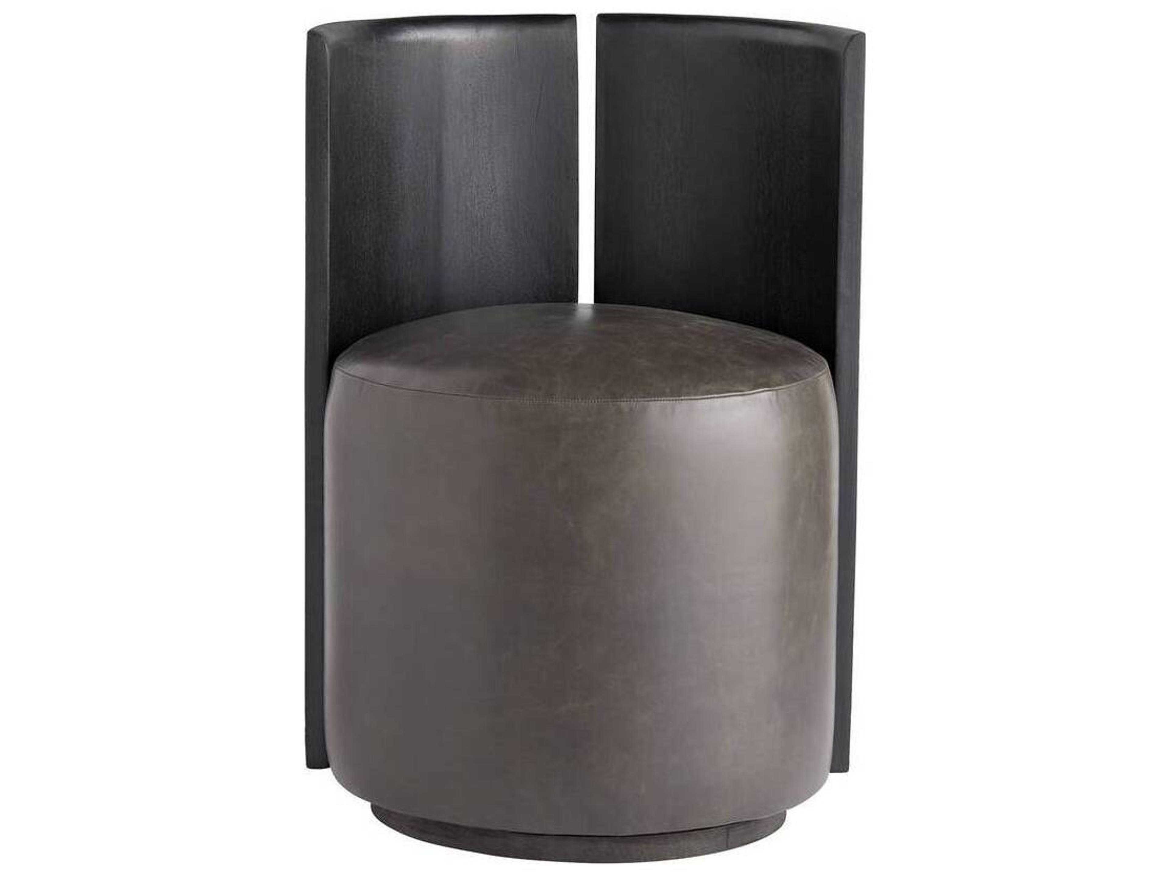 Hoover Leather Accent Chair Modern