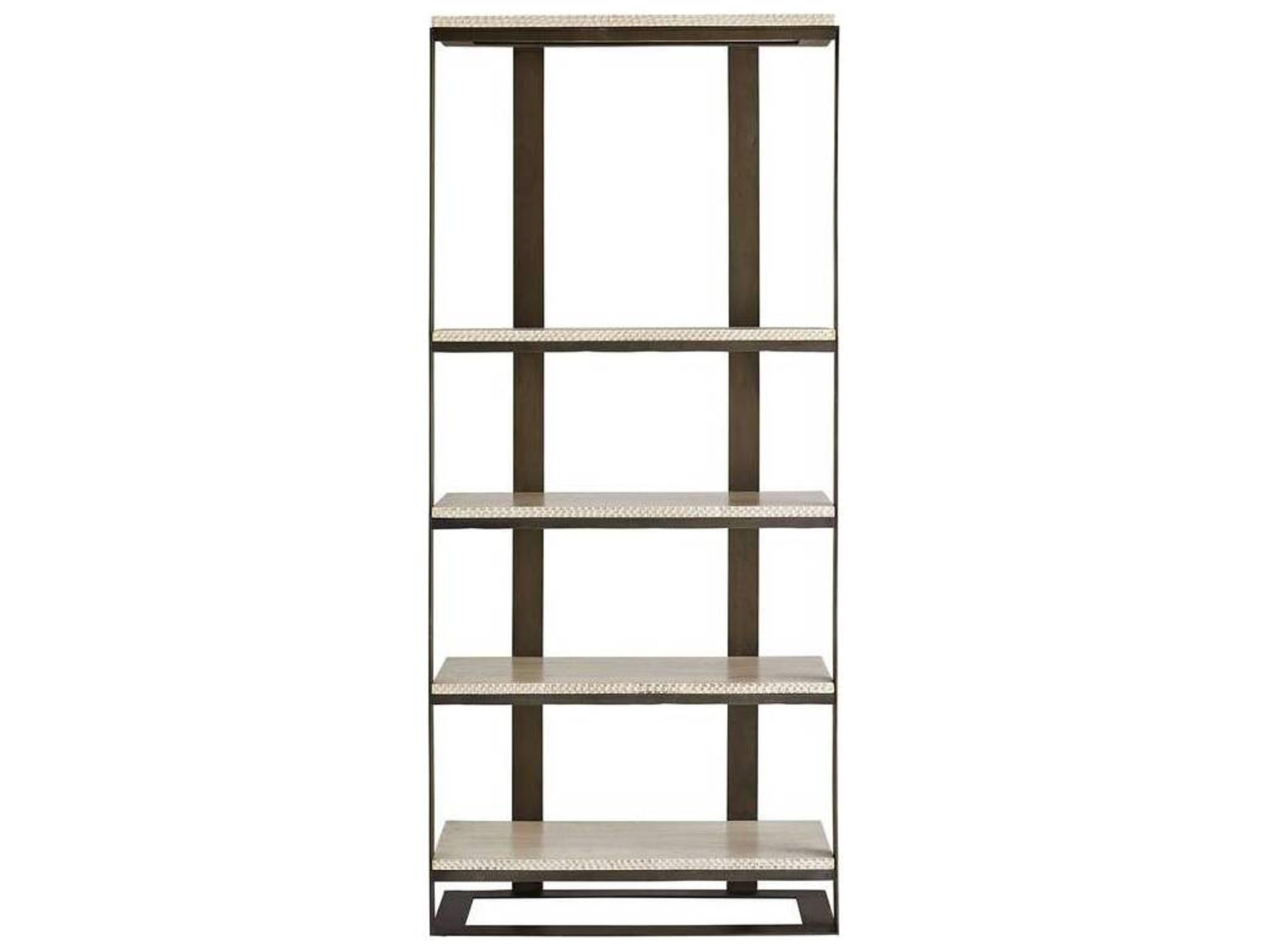 Herrick Etagere Blackened Iron Bookshelf