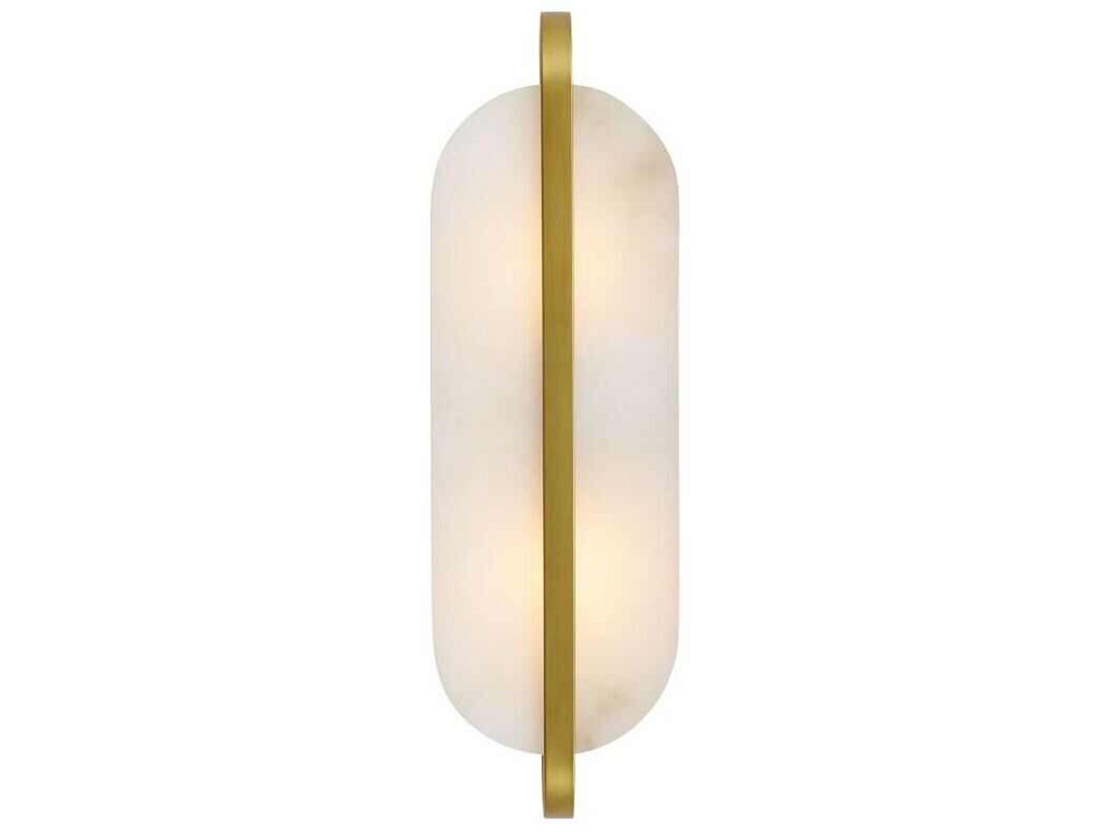 Arteriors Home Julius 2-Light Antique Brass Wall Sconce