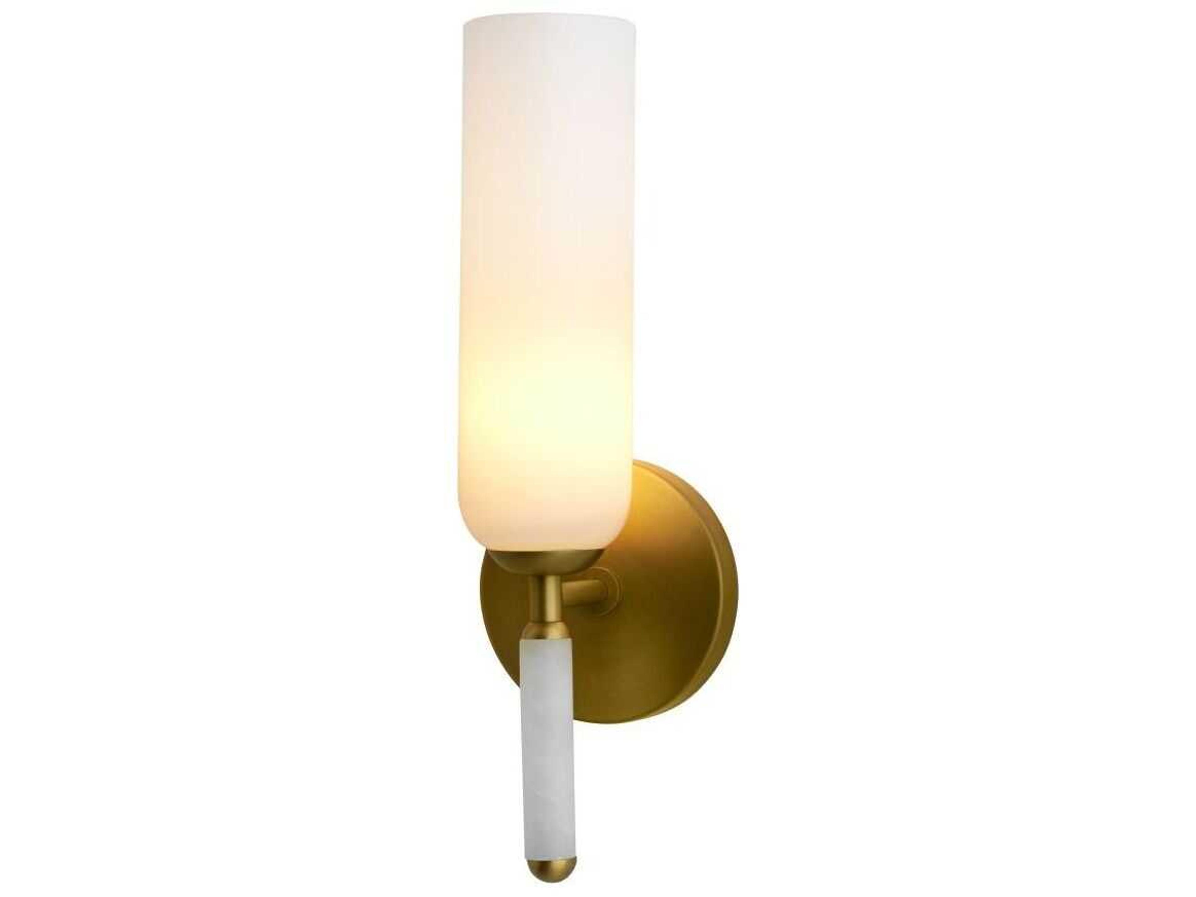 Arteriors Home Norwalk 1-Light Antique Brass Wall Sconce