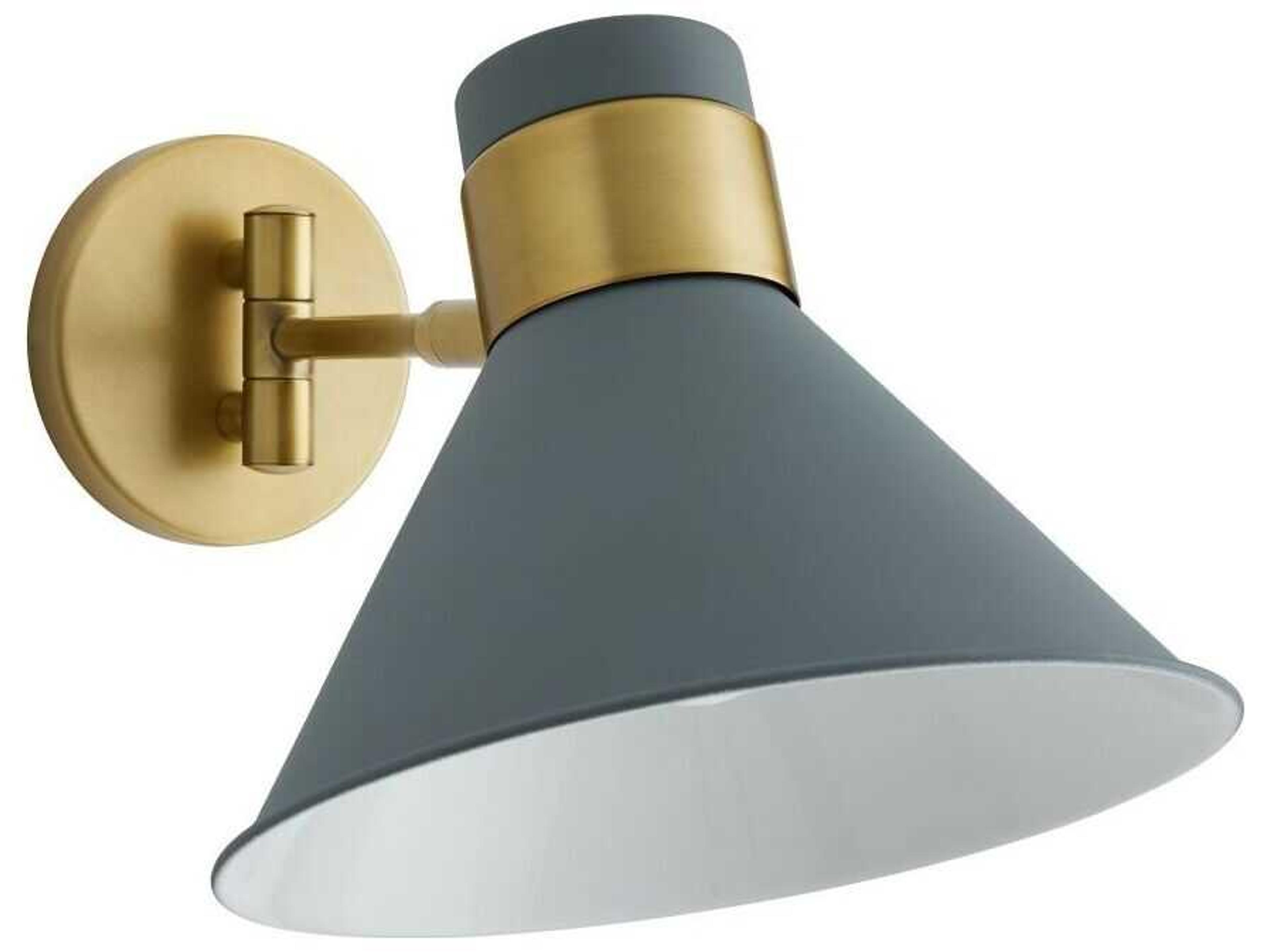 Arteriors Home Lane 1-Light Cadet Blue Wall Sconce