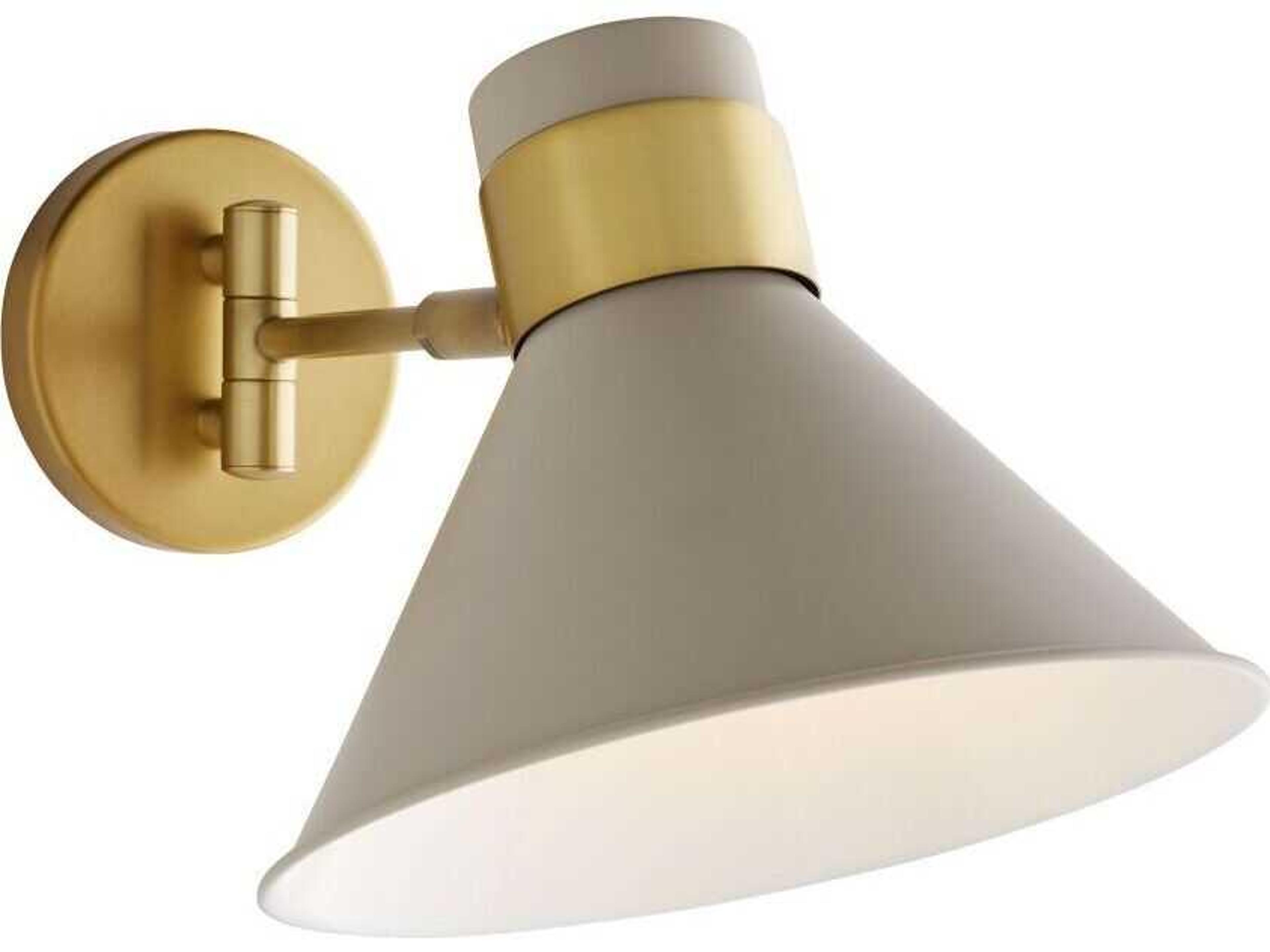 Arteriors Home Lane 1-Light Taupe Gray Wall Sconce