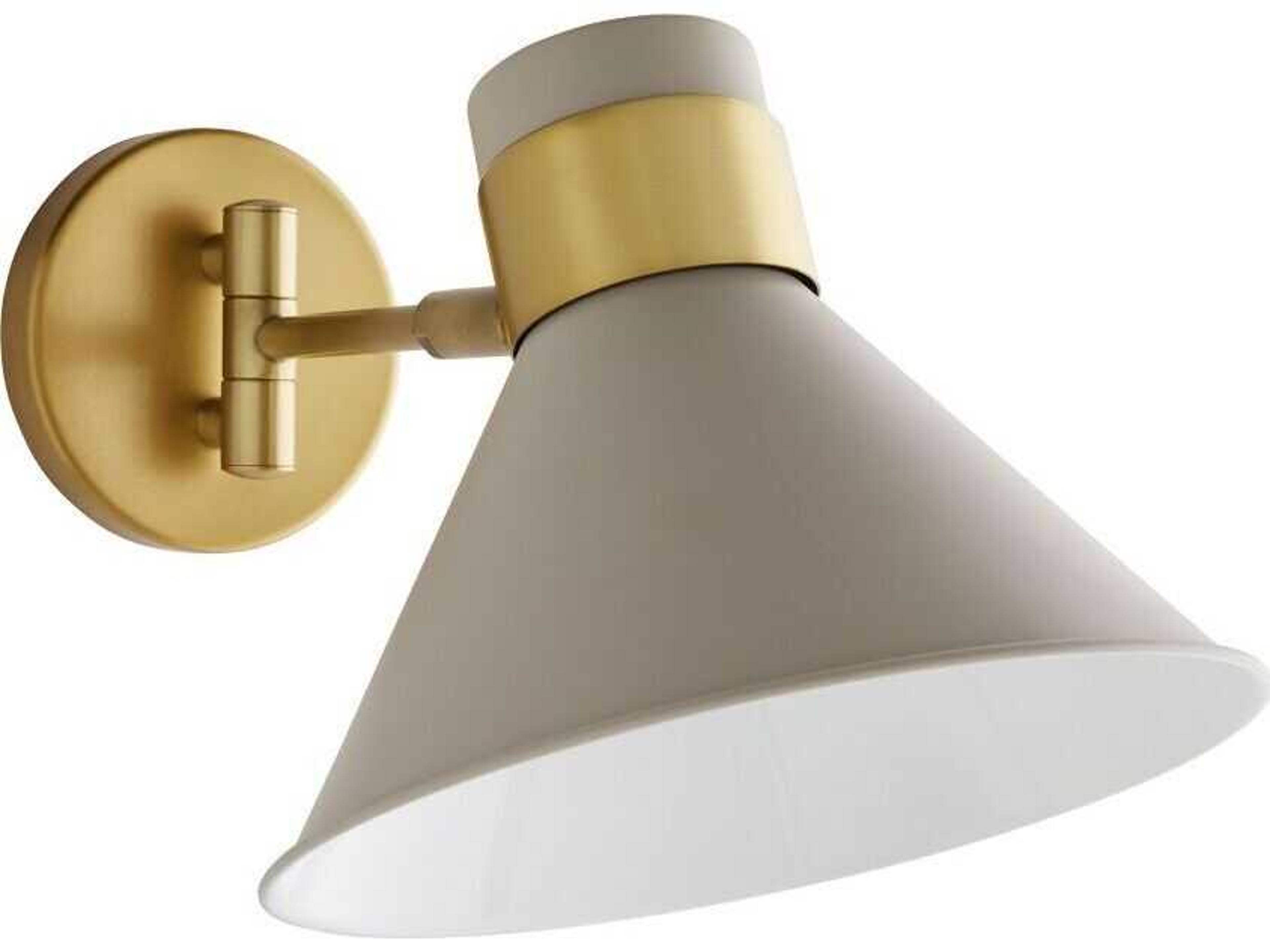 Arteriors Home Lane 1-Light Taupe Gray Wall Sconce