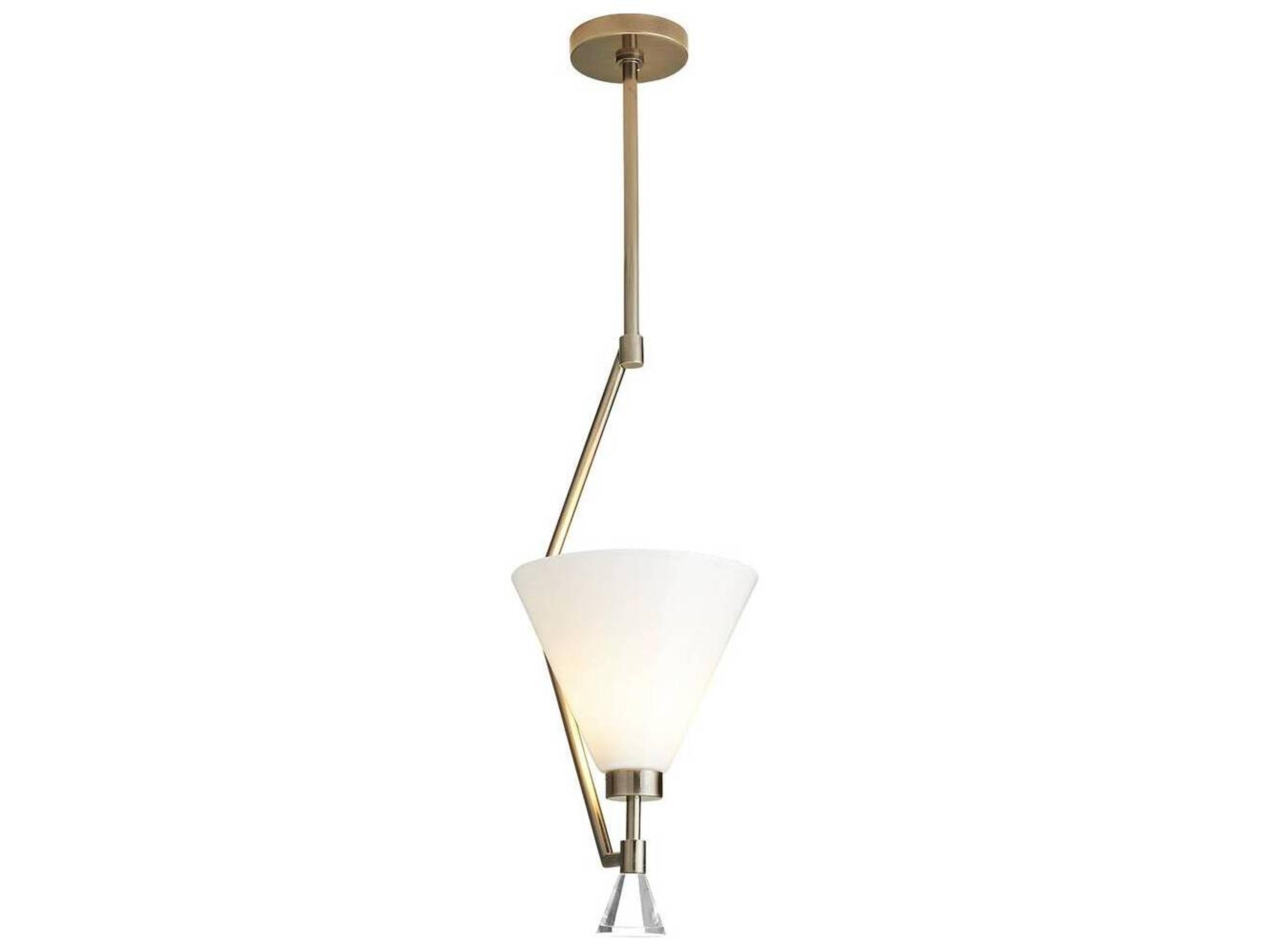 Arteriors Home 1-Light Dark Vintage Silver Mini Pendant
