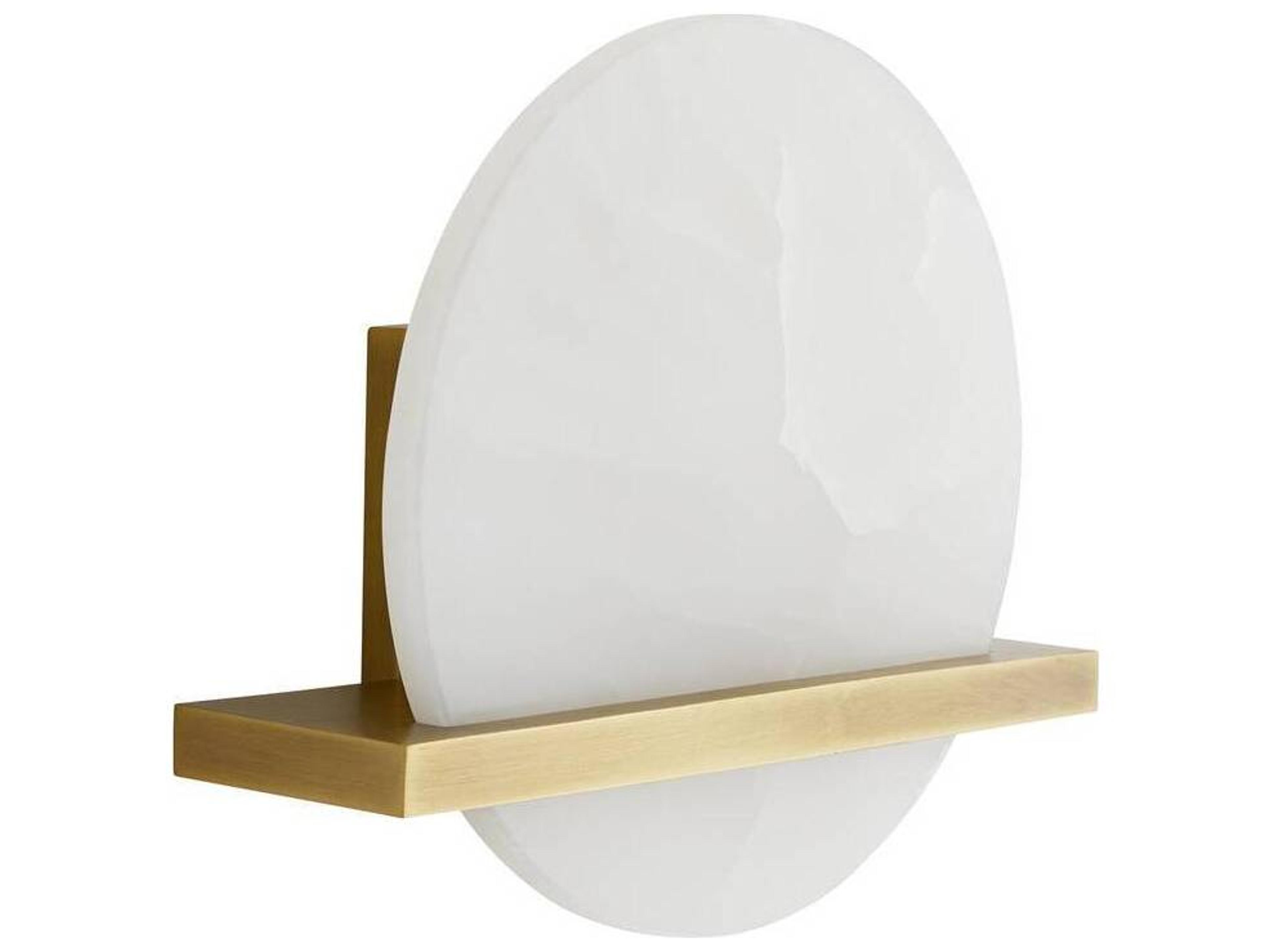 Arteriors Home Savion 1-Light Antique Brass Wall Sconce