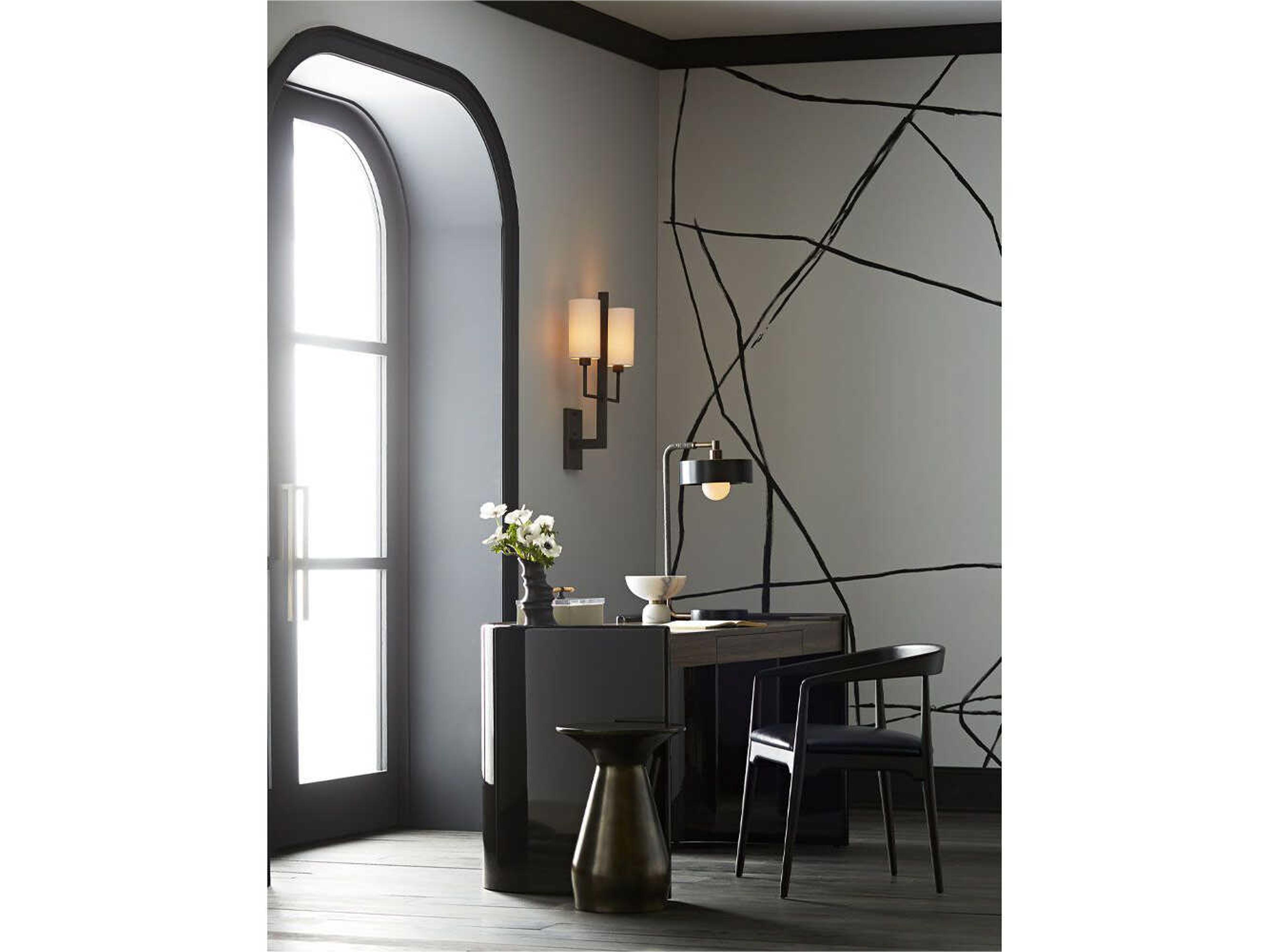 Arteriors Home Aaron Black Desk Lamp