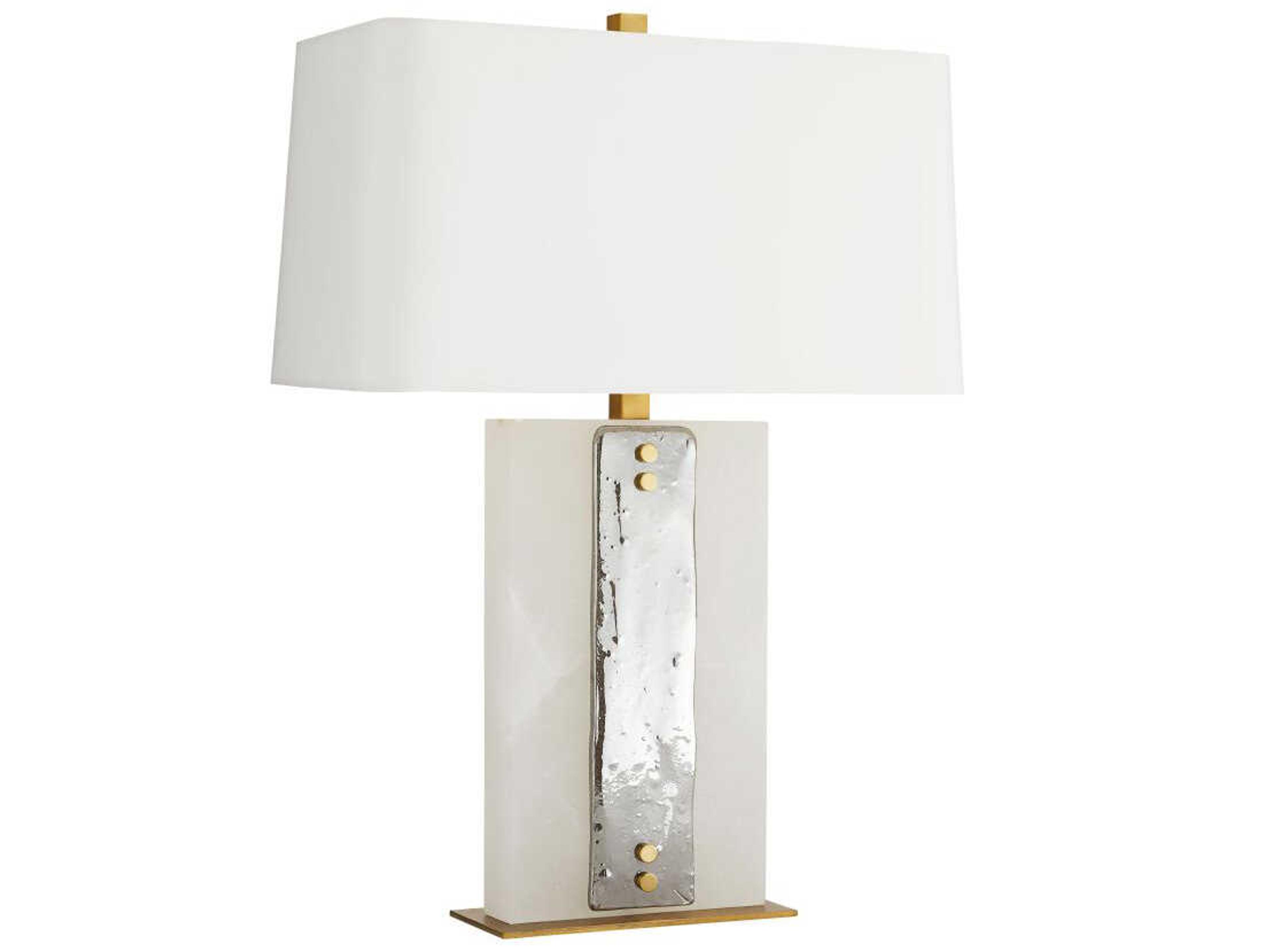 Arteriors Home Uriah White Buffet Lamp