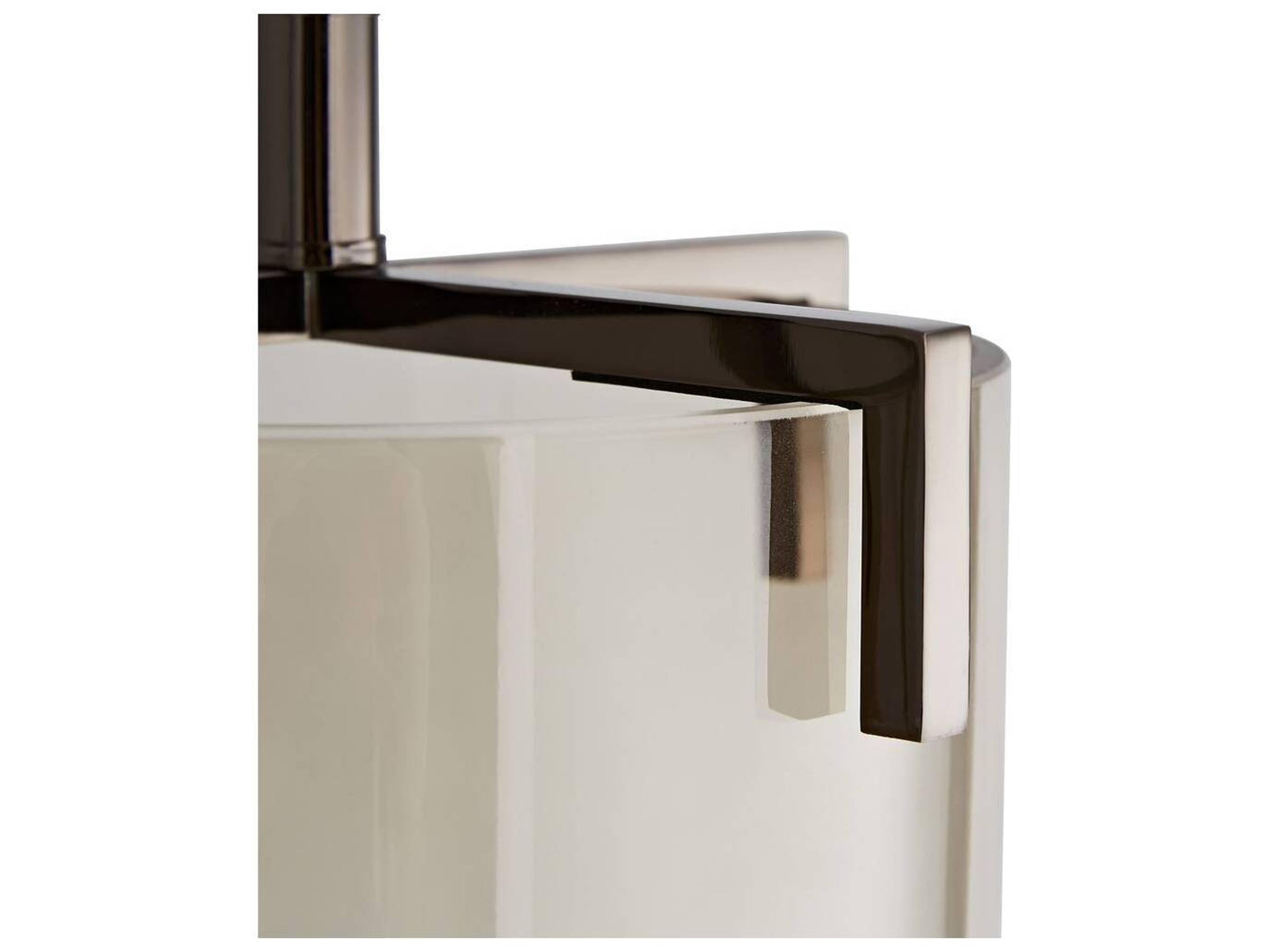 Arteriors Home Dale Smoke Glass Brown Nickel Buffet Lamp