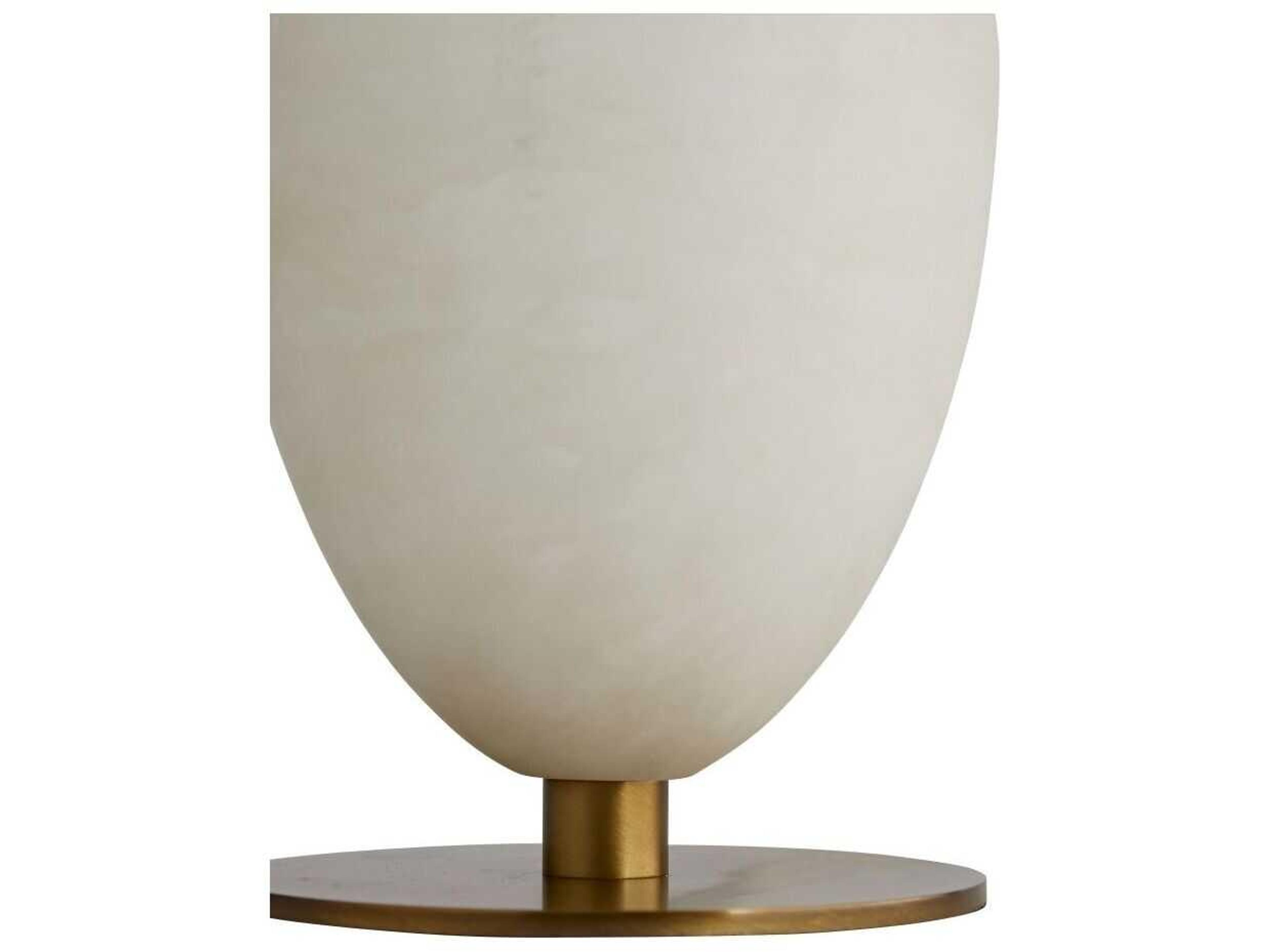 Arteriors Home Aubrey White Buffet Lamp