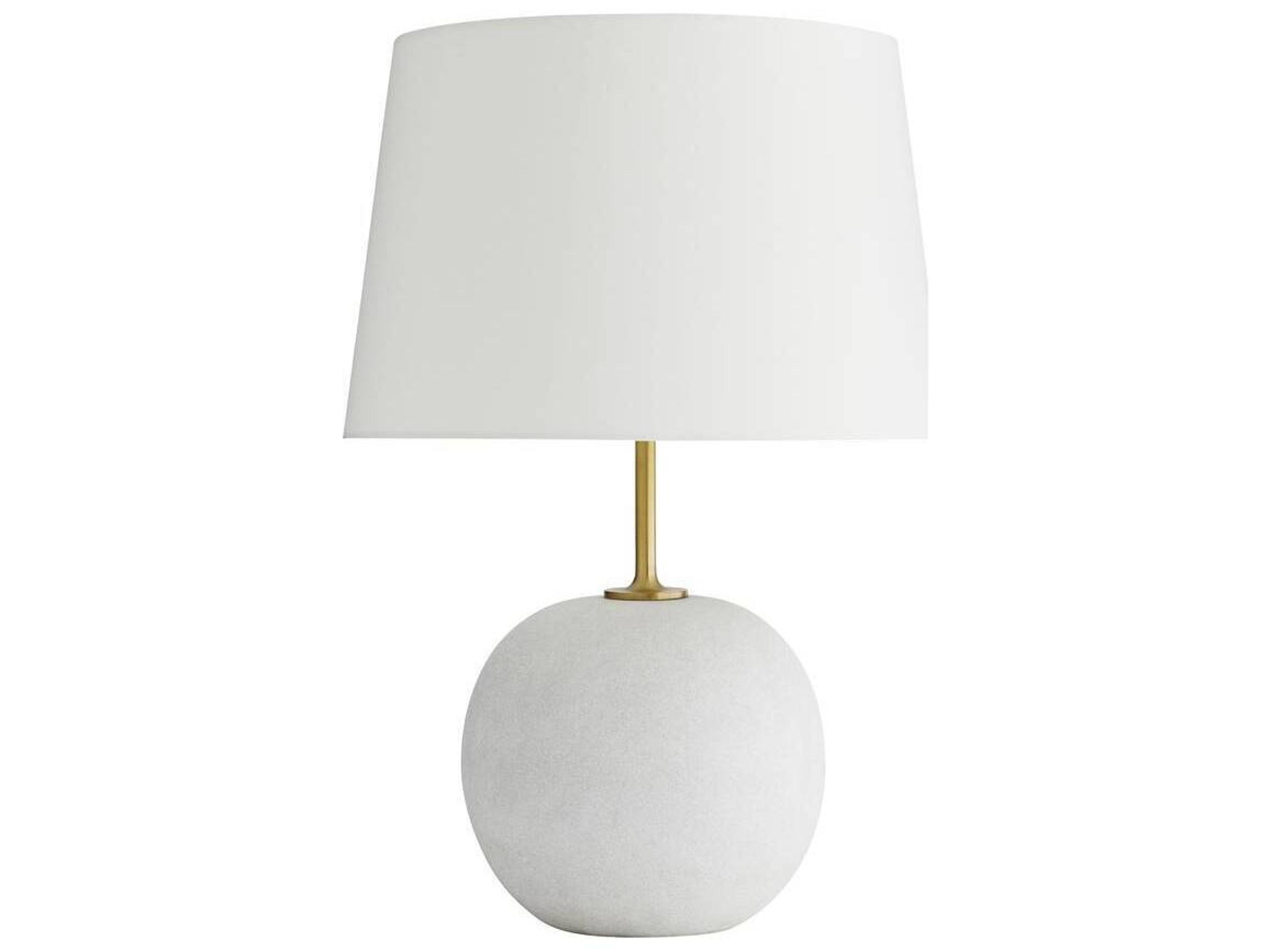 Arteriors Home Ivory Ricestone White Buffet Lamp