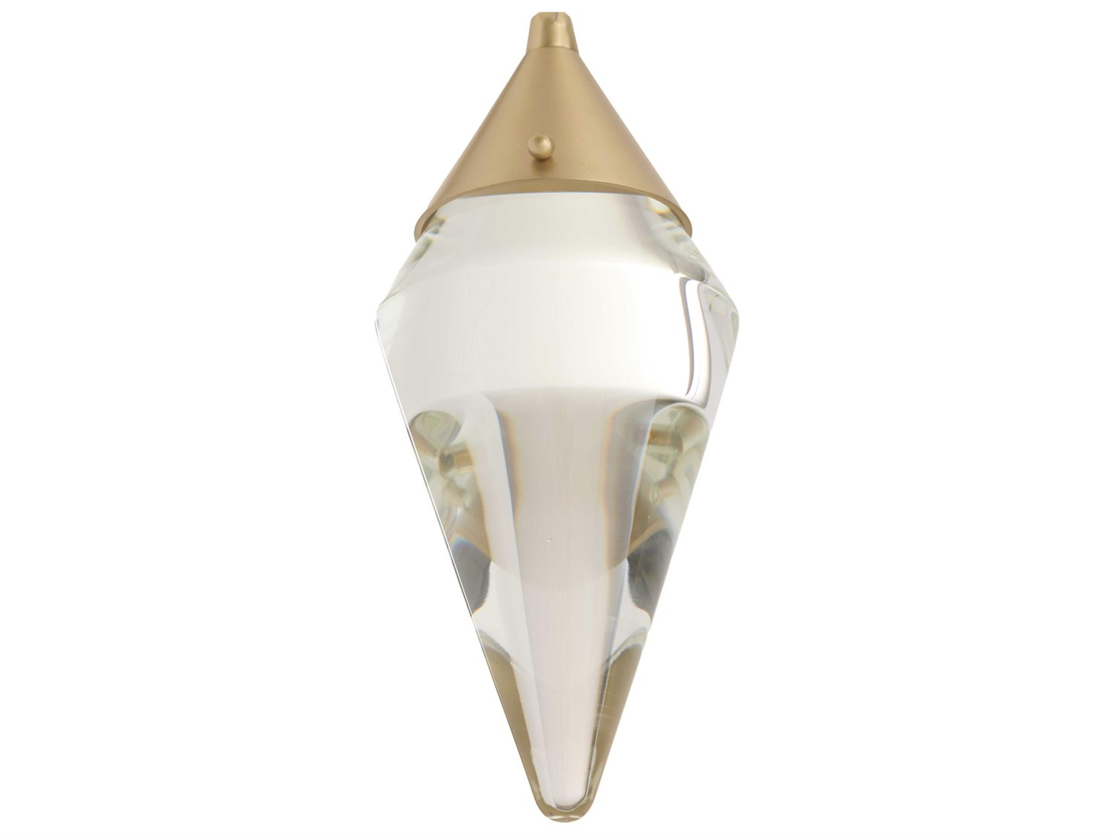 Arteriors Home Berkley 1-Light Antique Brass Geometric Mini Pendant