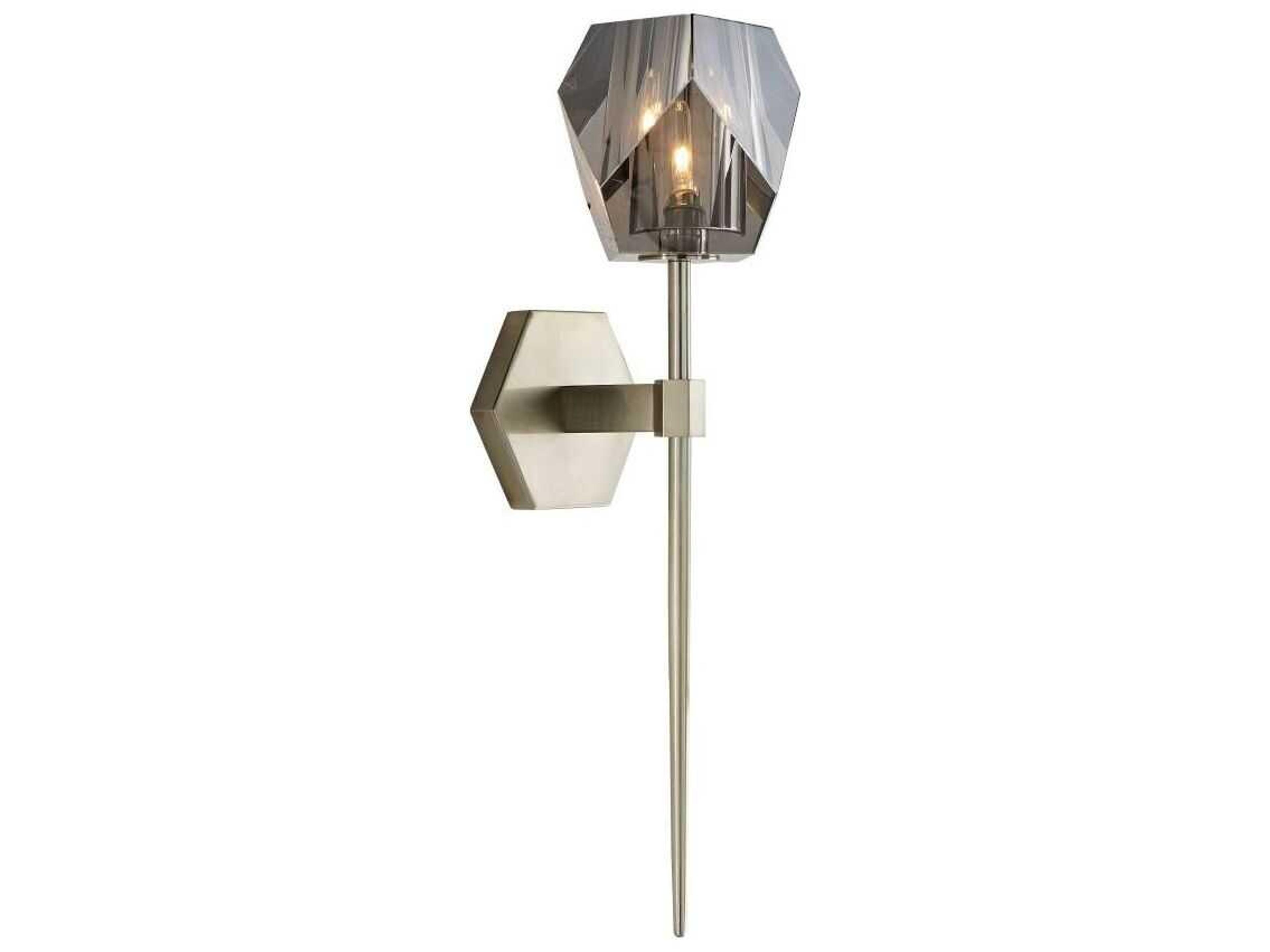 Arteriors Home Gemma 1-Light Pale Brass Wall Sconce