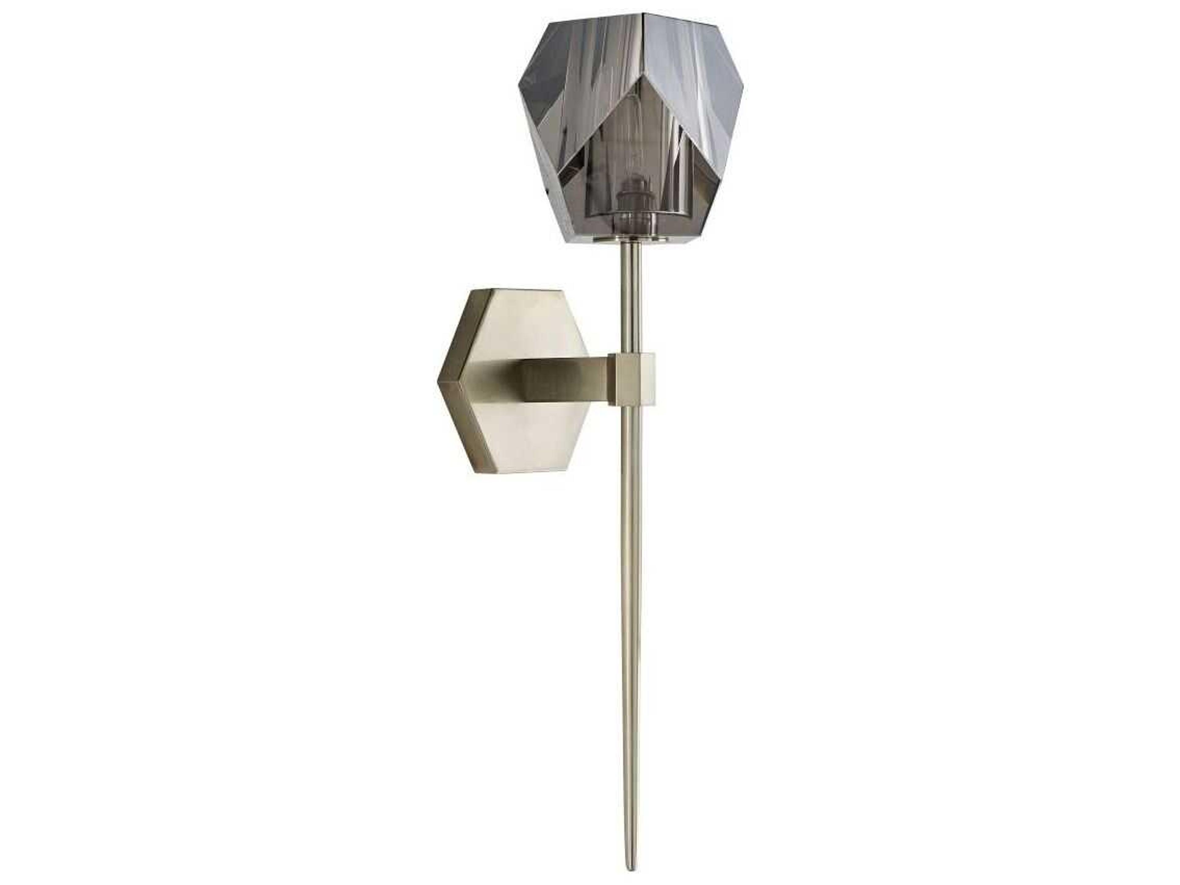 Arteriors Home Gemma 1-Light Pale Brass Wall Sconce